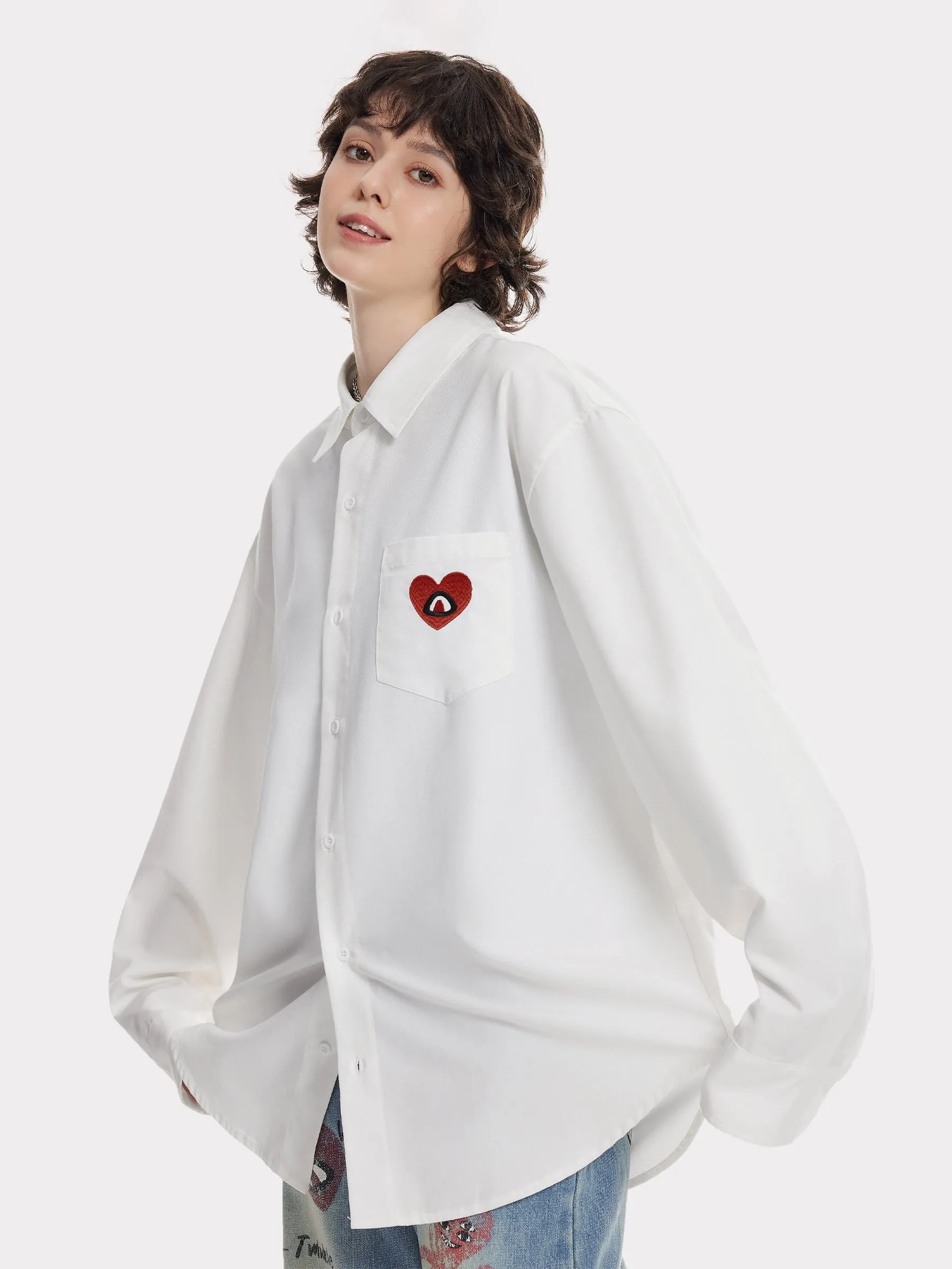 Aelfric Eden Embroidery Heartie Long Sleeve Shirt