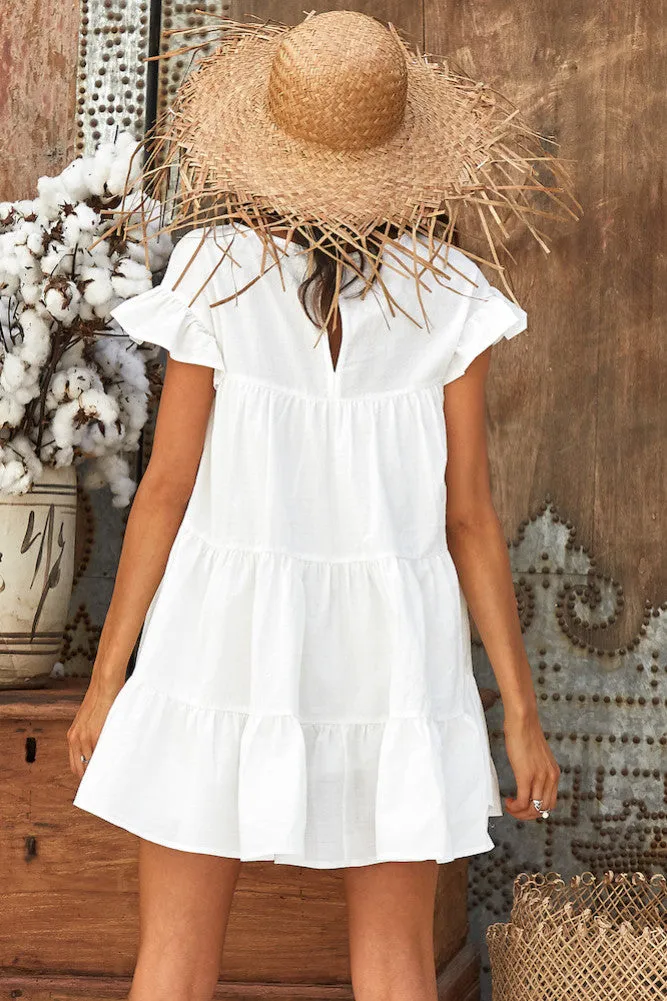 Apollo Dress White