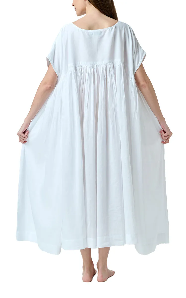 Arabella Susanna 100% Cotton White Day Dress MD-28