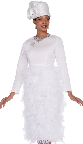 Aussie Austine Church Suit 5928C-Off-White
