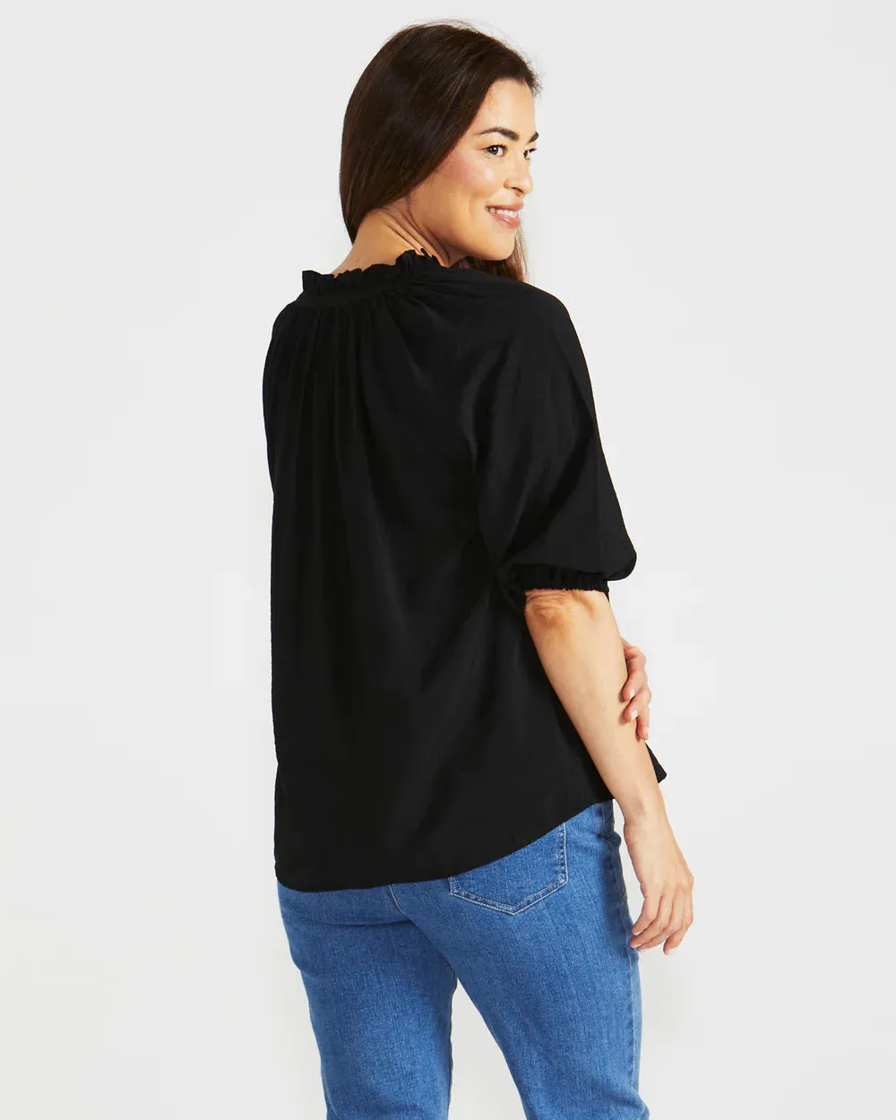 Cecilia Blouse Black