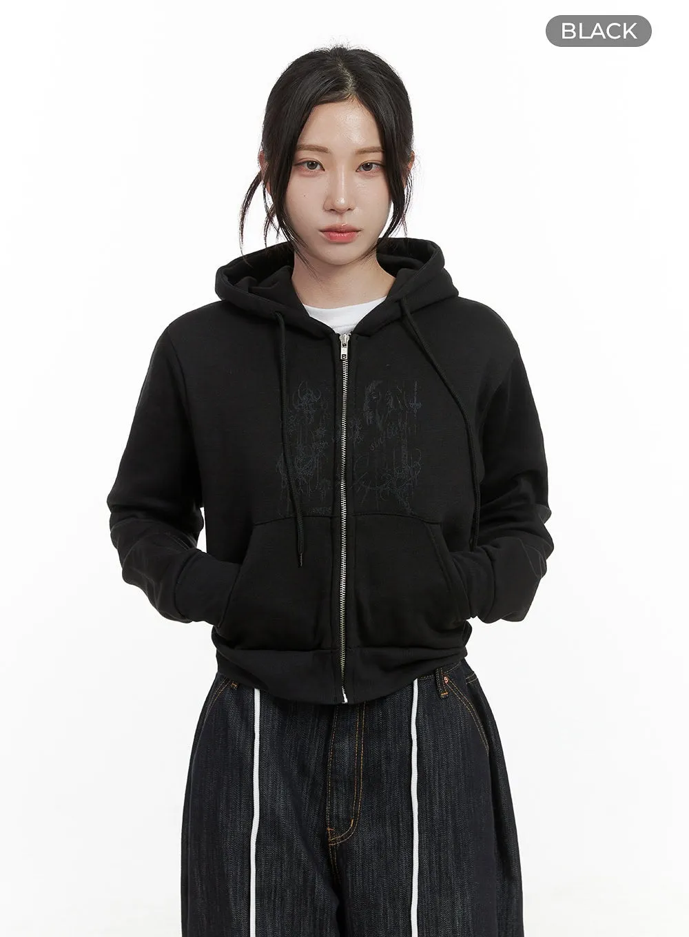 Comfy Cotton Zip-Up Hoodie CS430