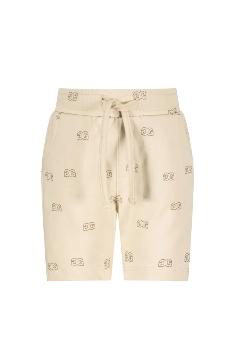 DEXTRY AOP sweat shorts Sand