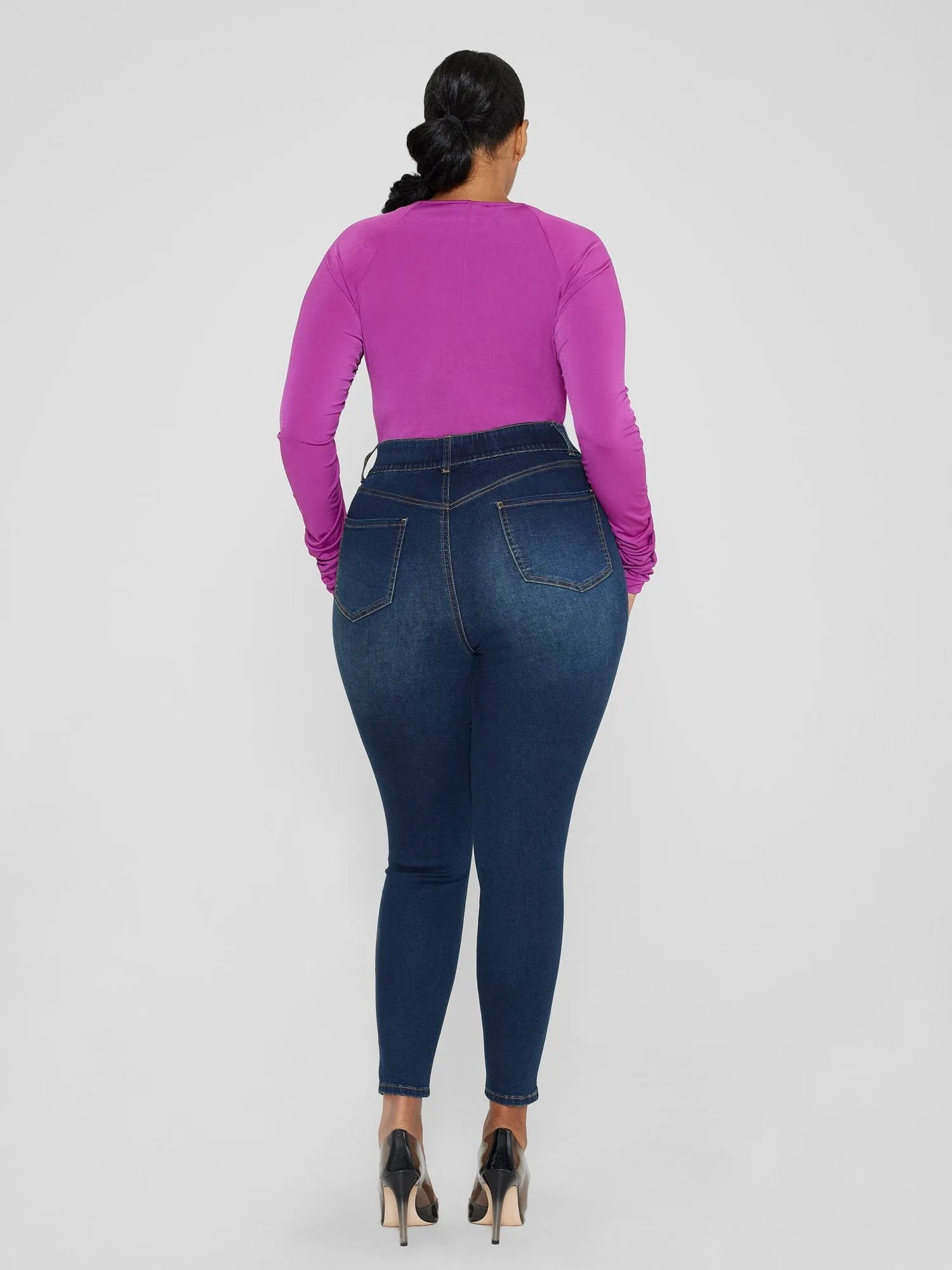 Fashion To Figure - High Rise Curvy Fit Skinny Jeans - Tall Inseam