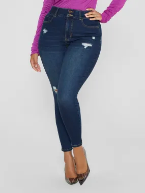Fashion To Figure - High Rise Curvy Fit Skinny Jeans - Tall Inseam