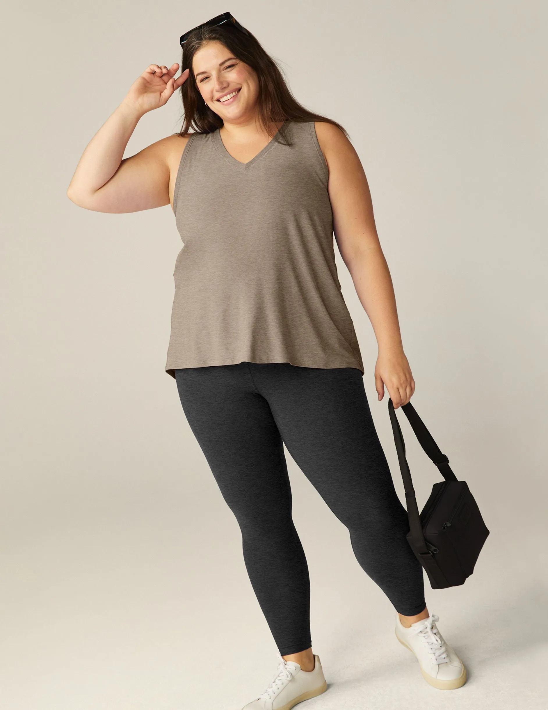 Featherweight All About It Split Back Tank