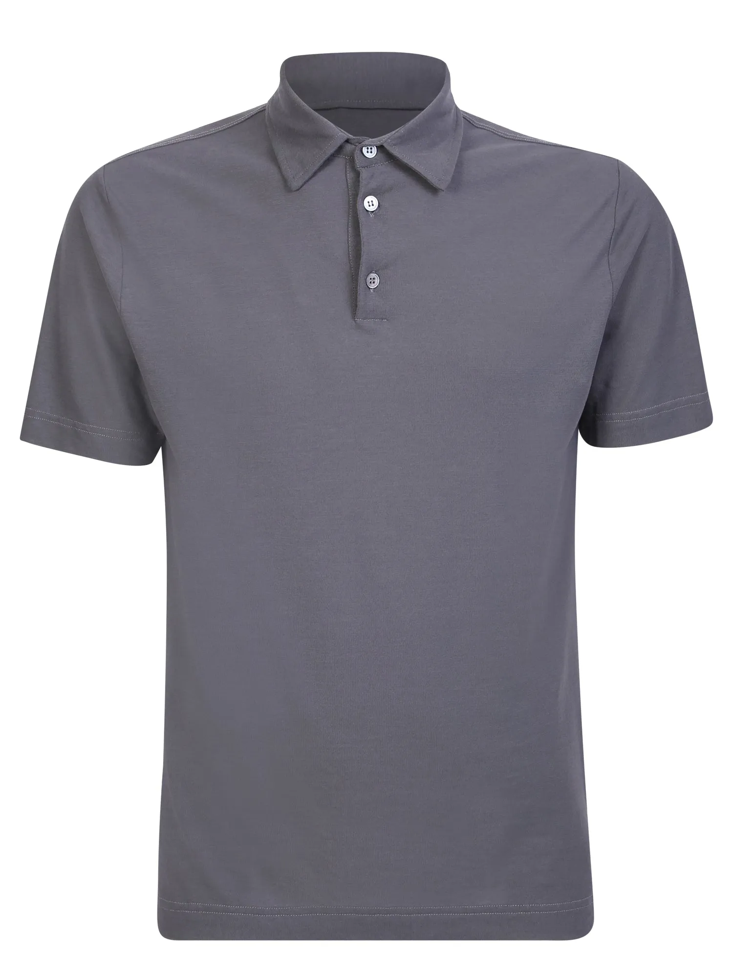 Grey polo shirt