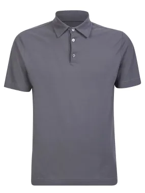 Grey polo shirt