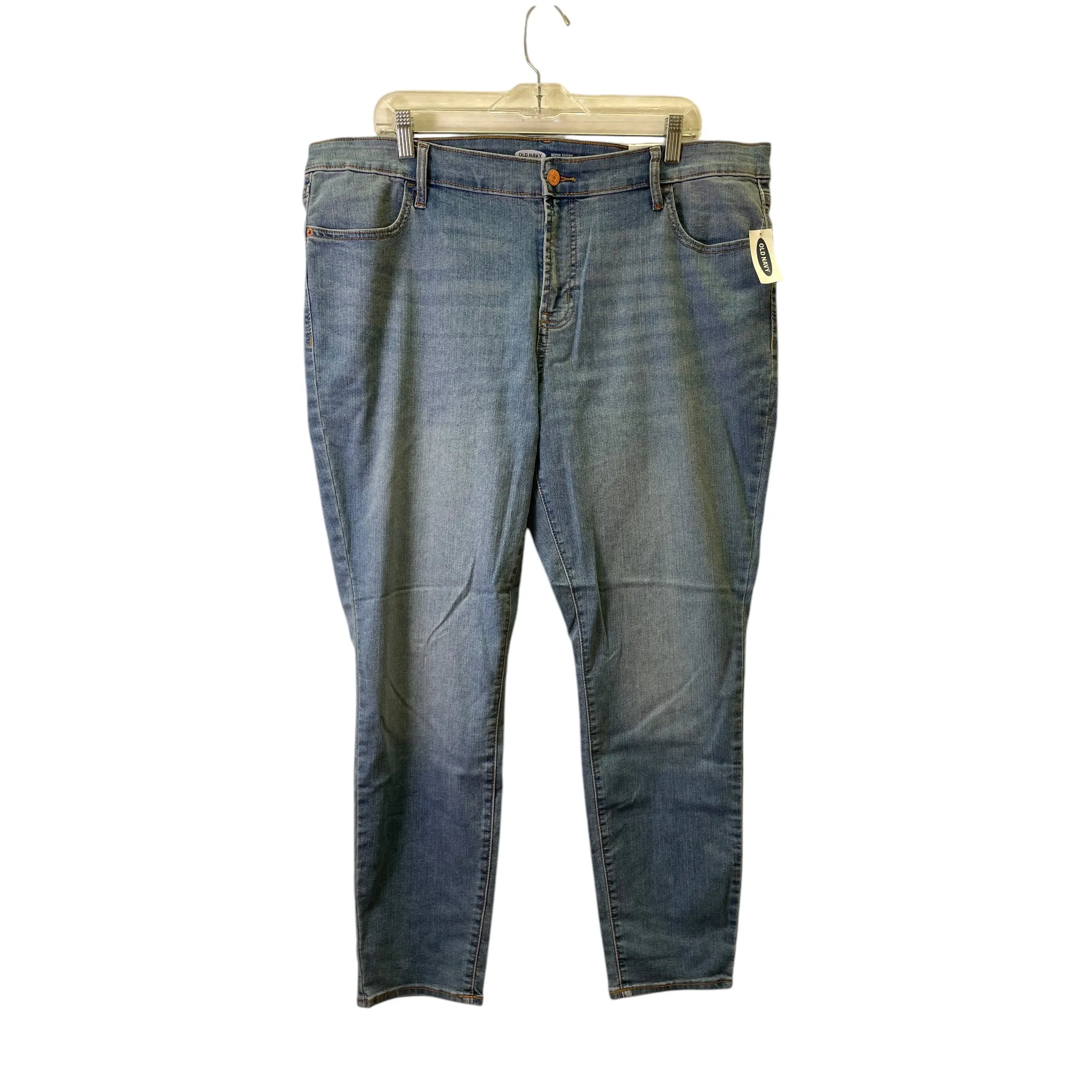 Jeans Skinny By Old Navy In Blue, Size:18