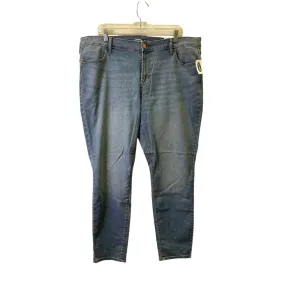 Jeans Skinny By Old Navy In Blue, Size:18