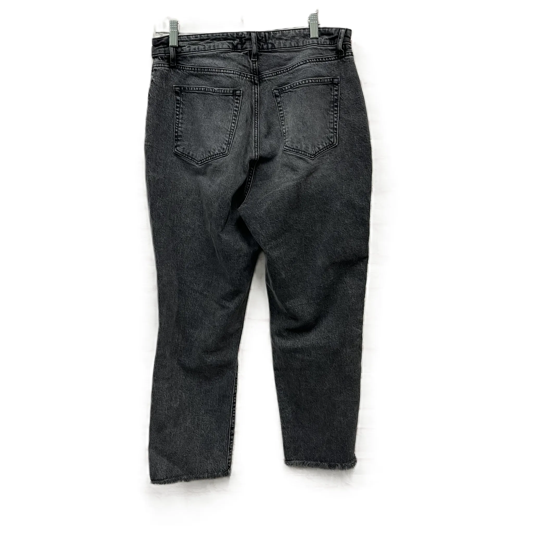 Jeans Straight By Loft In Grey, Size: 10