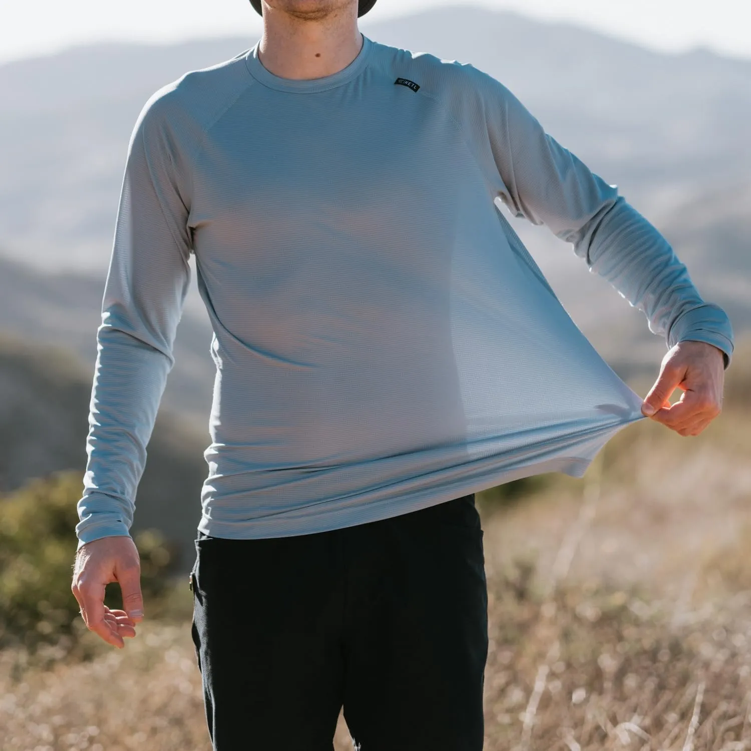 KETL MTN Nofry Sun Shirt Long Sleeve - SPF/UPF 30  Sun Protection Shirt Lightweight for Summer Travel - Men's