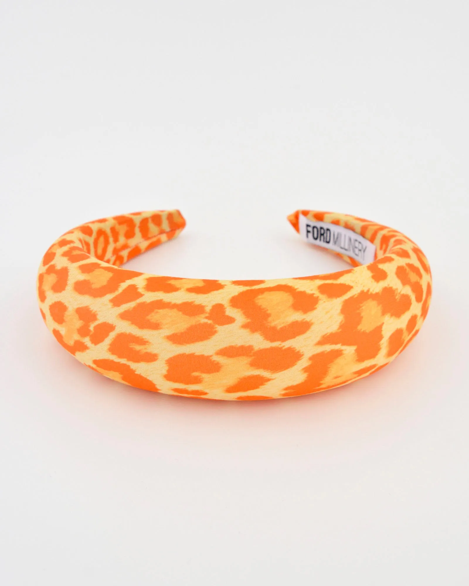 MONICA Headband (orange cheetah)