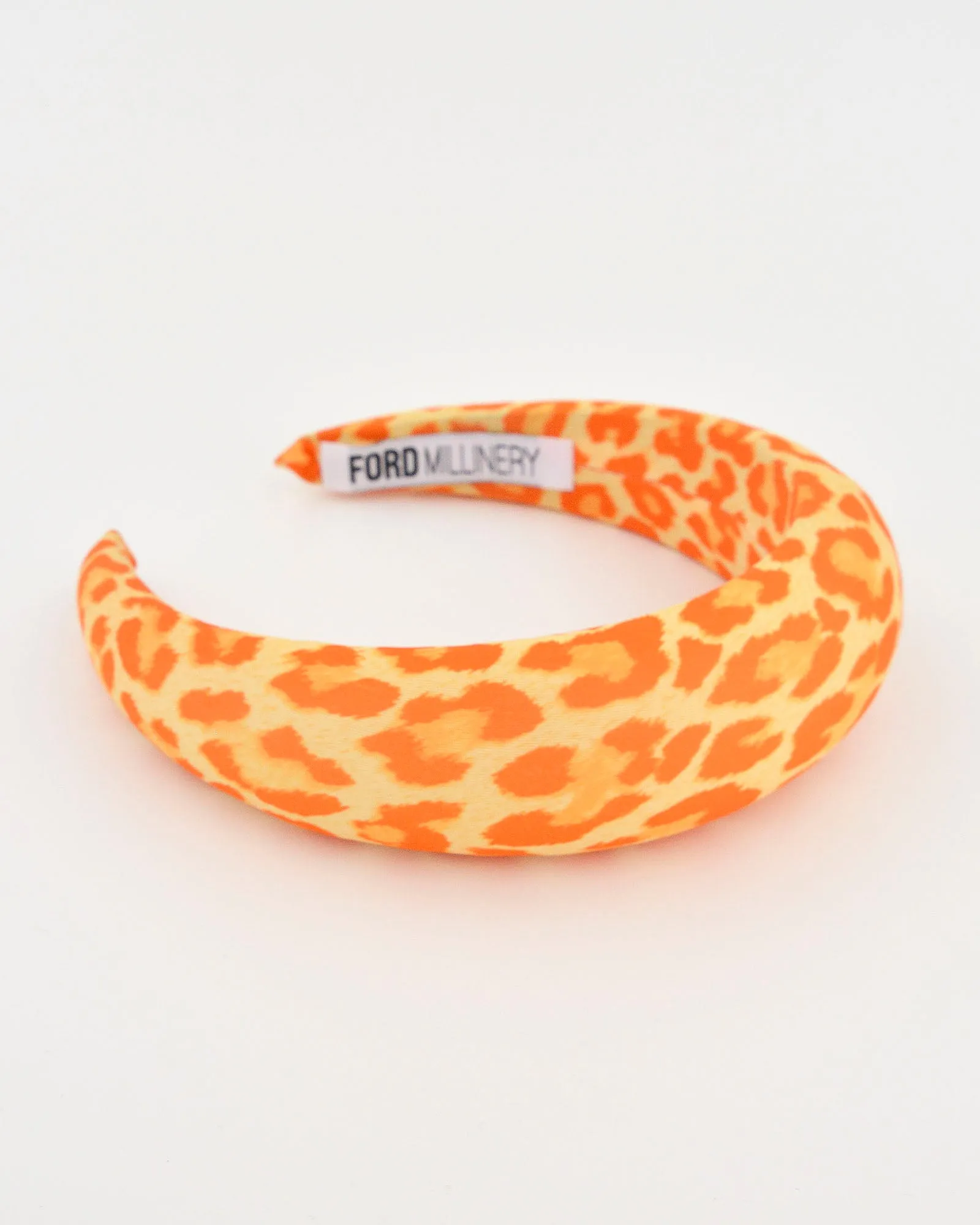 MONICA Headband (orange cheetah)