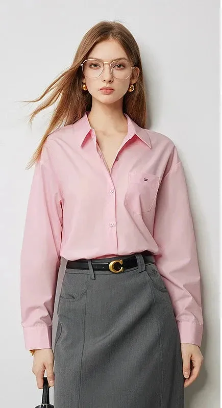 Polo Neck Minimalist Shirt
