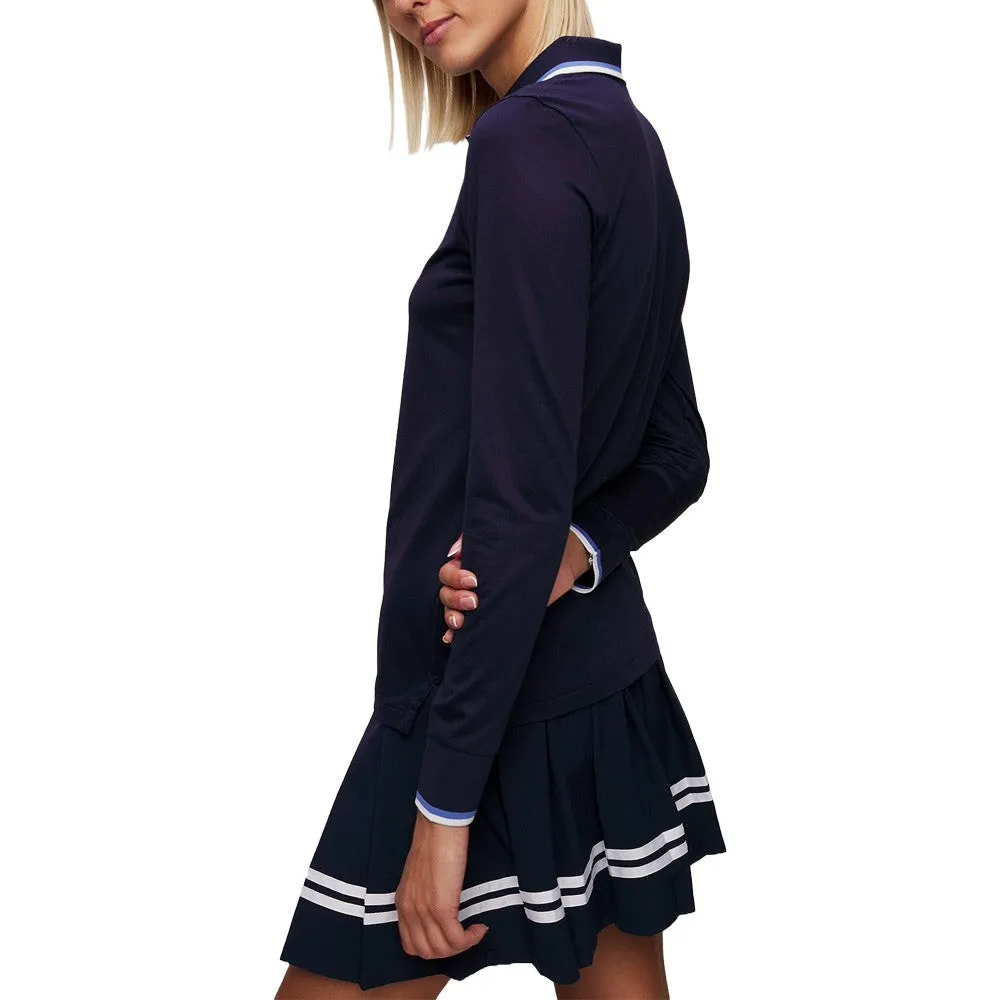 Ralph Lauren Longsleeve Tour Pique Val Golf Polo (Tailored Fit) 2024 Women
