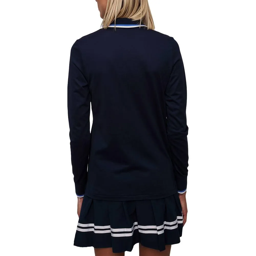 Ralph Lauren Longsleeve Tour Pique Val Golf Polo (Tailored Fit) 2024 Women