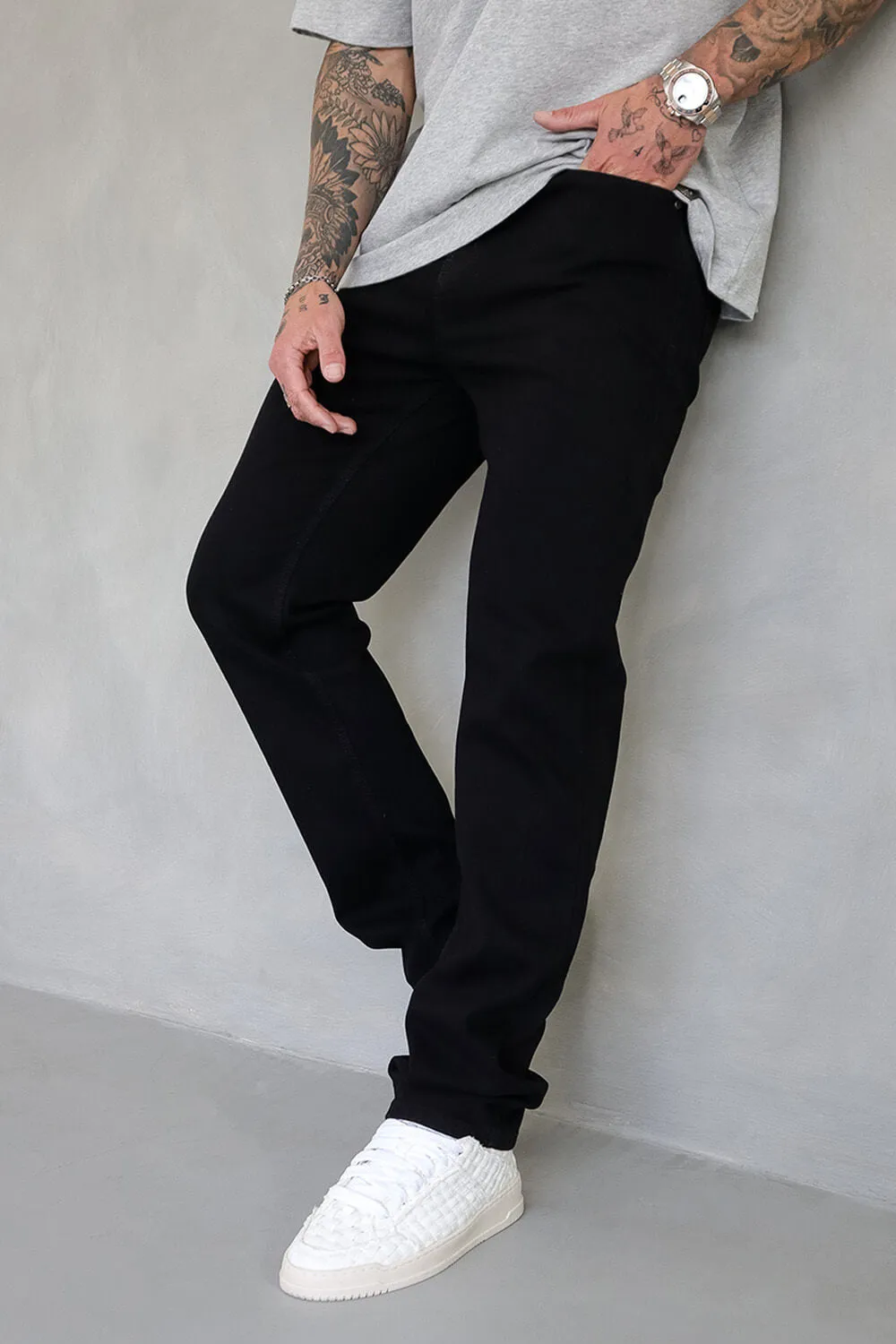Regular Fit Jeans - Black