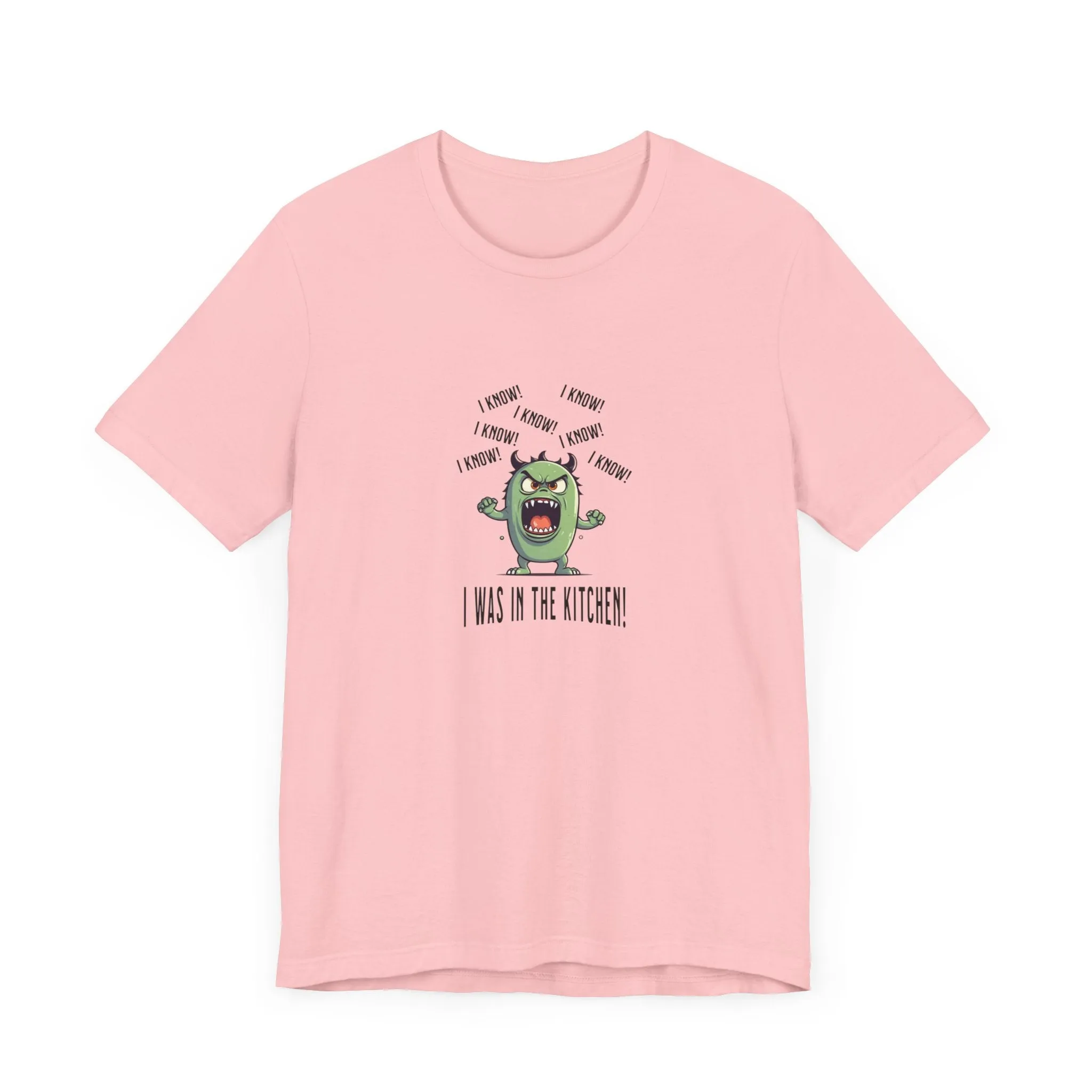T-Shirt - Angry Monster Pickleball 'I Know, I'm in the Kitchen'