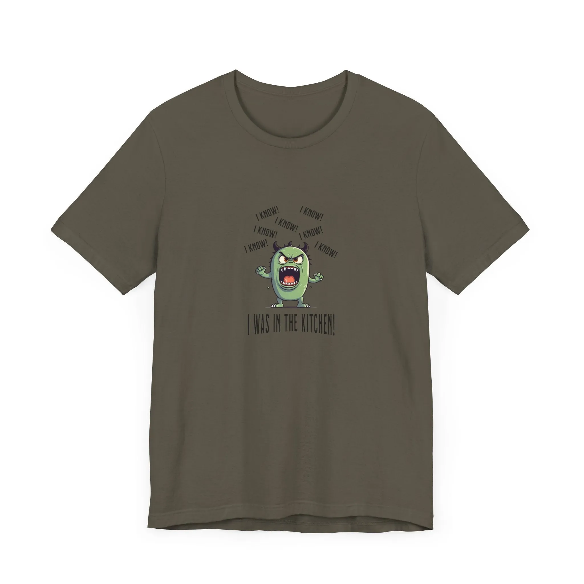 T-Shirt - Angry Monster Pickleball 'I Know, I'm in the Kitchen'