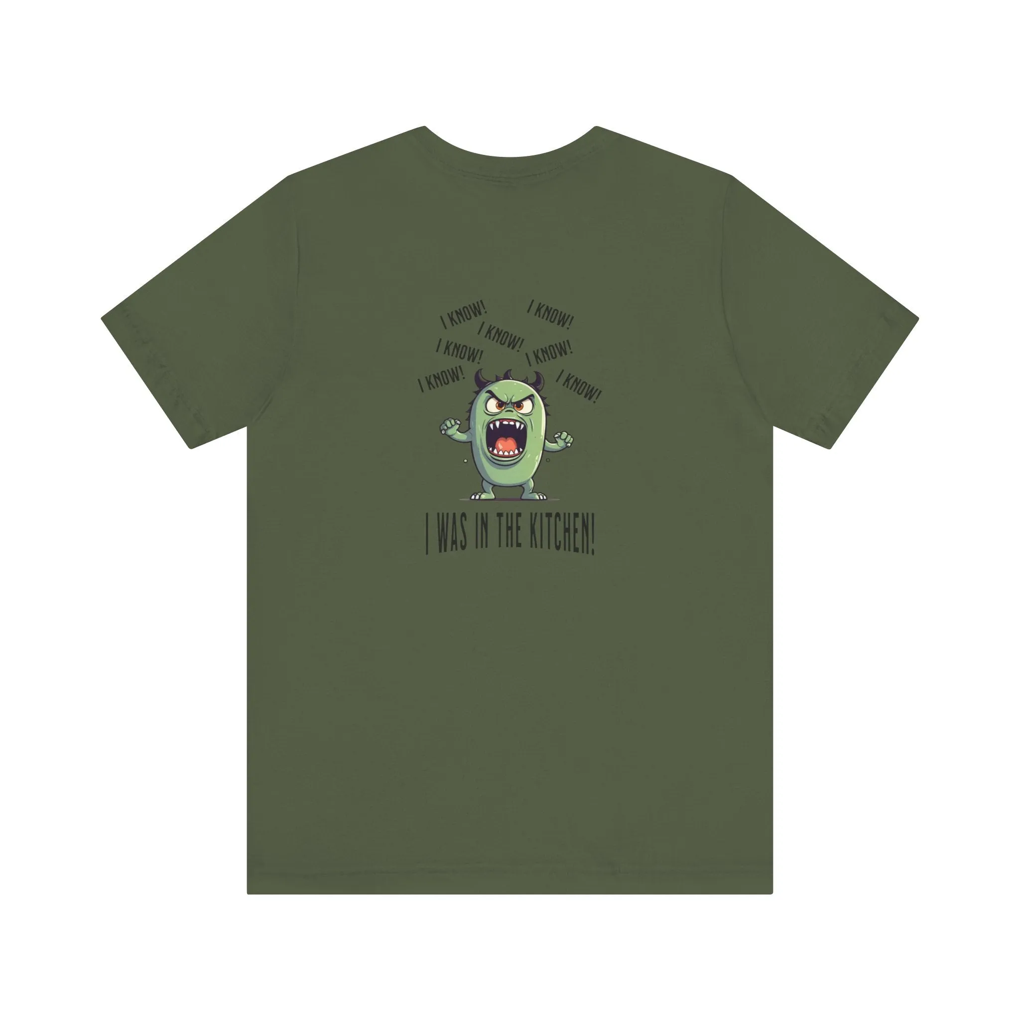 T-Shirt - Angry Monster Pickleball 'I Know, I'm in the Kitchen'