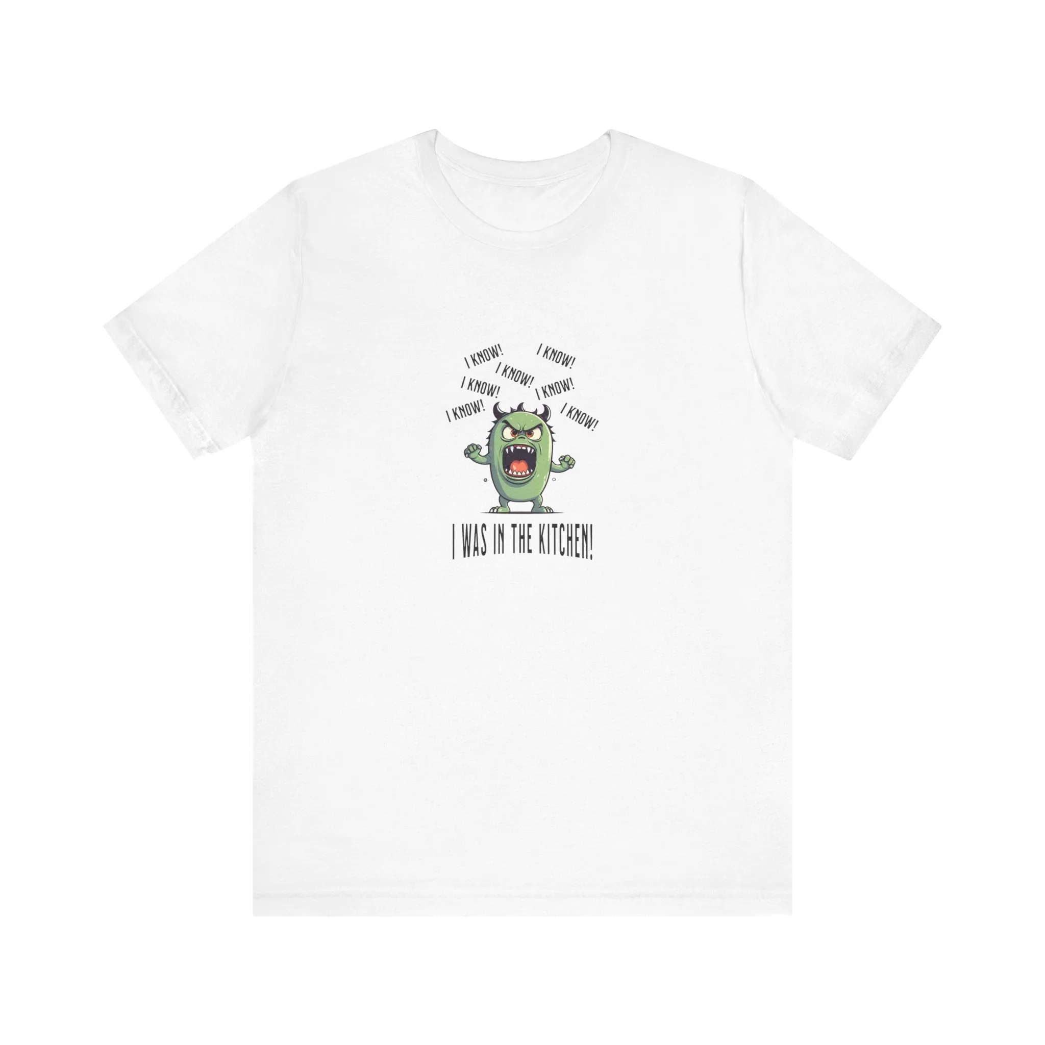 T-Shirt - Angry Monster Pickleball 'I Know, I'm in the Kitchen'