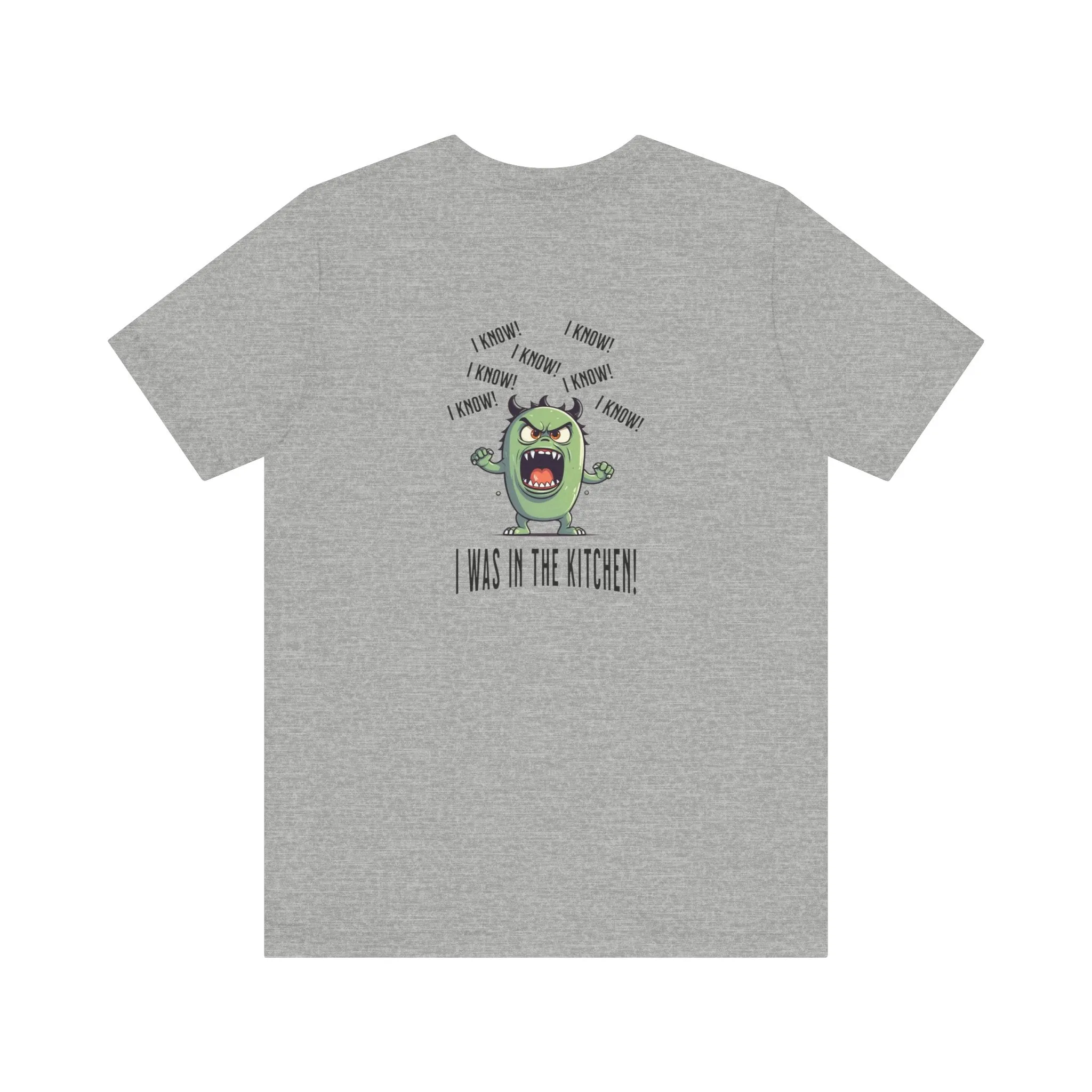 T-Shirt - Angry Monster Pickleball 'I Know, I'm in the Kitchen'