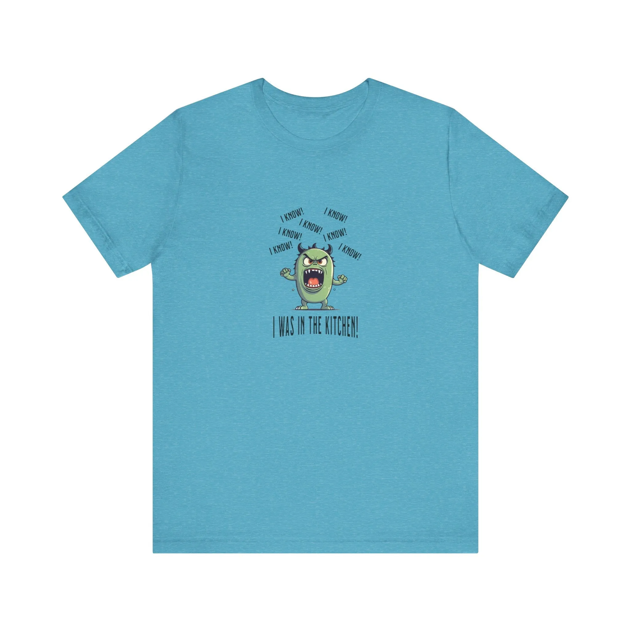 T-Shirt - Angry Monster Pickleball 'I Know, I'm in the Kitchen'