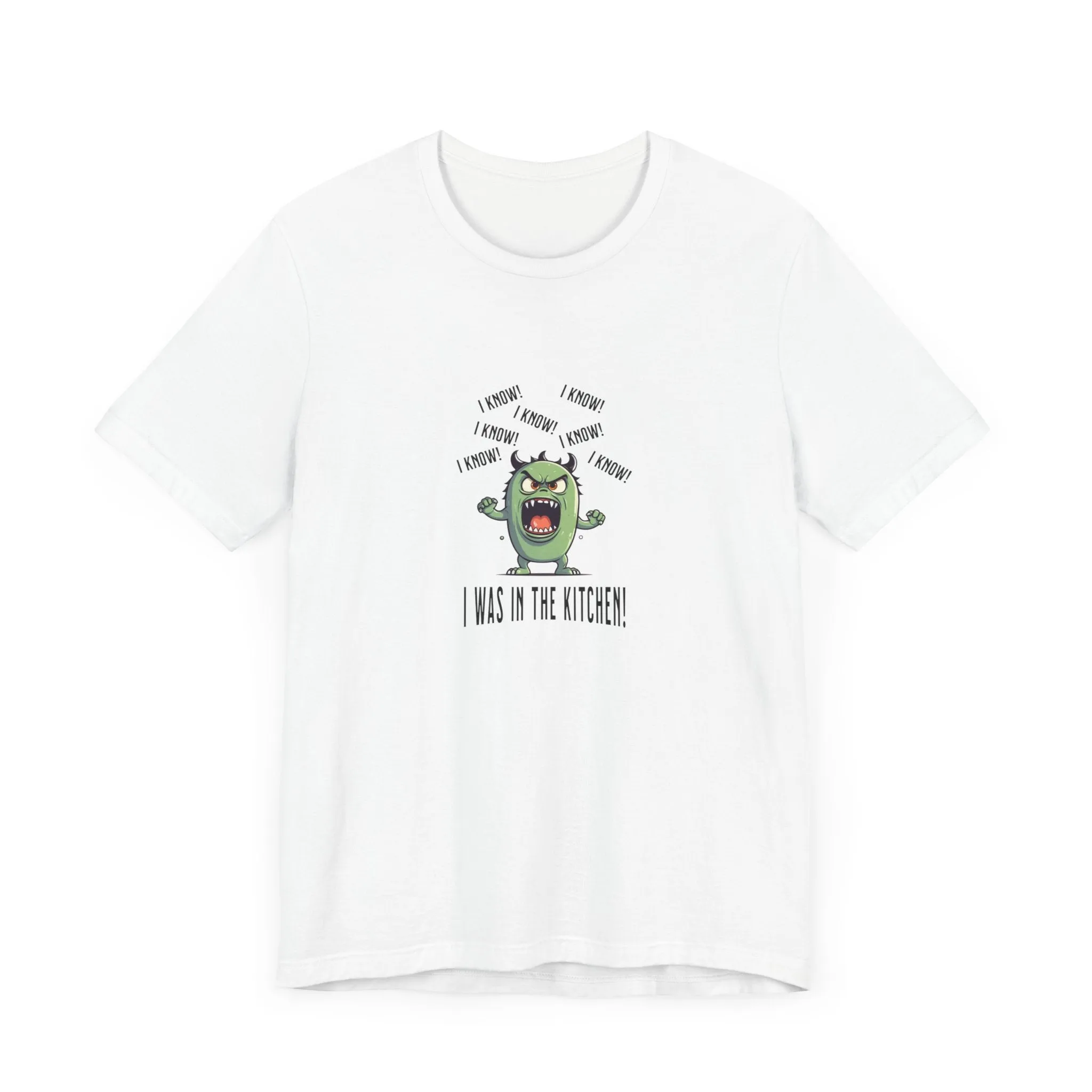 T-Shirt - Angry Monster Pickleball 'I Know, I'm in the Kitchen'
