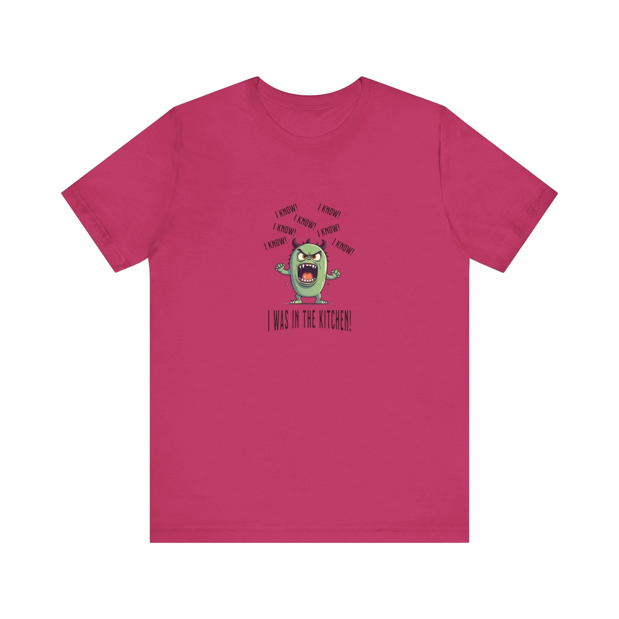 T-Shirt - Angry Monster Pickleball 'I Know, I'm in the Kitchen'