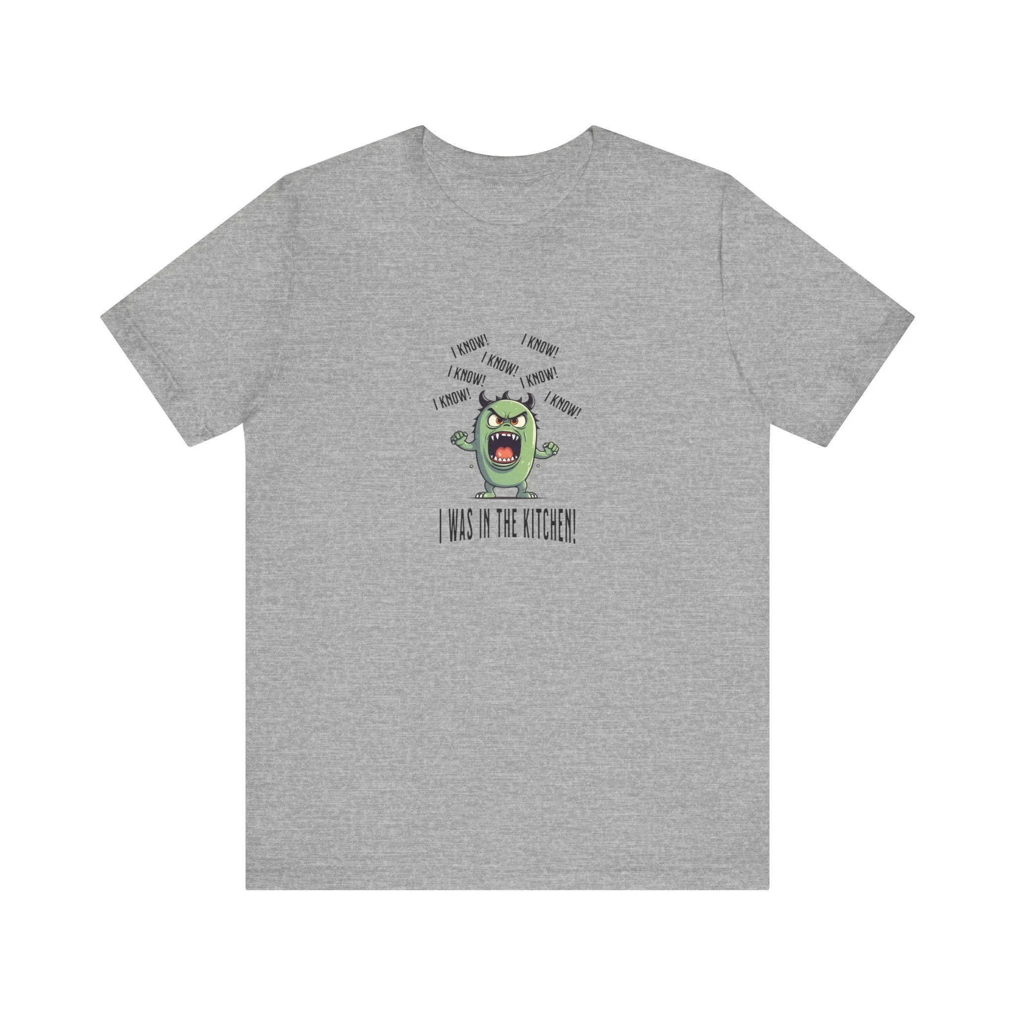 T-Shirt - Angry Monster Pickleball 'I Know, I'm in the Kitchen'