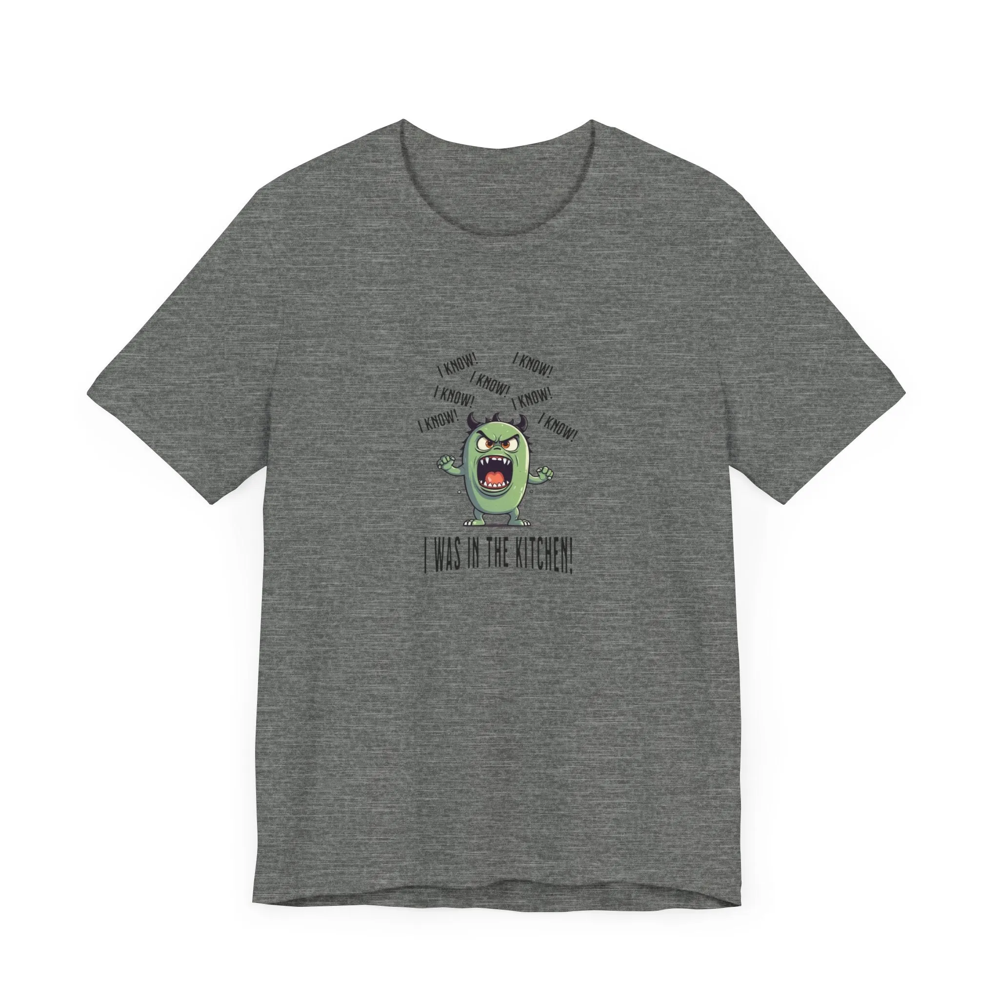 T-Shirt - Angry Monster Pickleball 'I Know, I'm in the Kitchen'