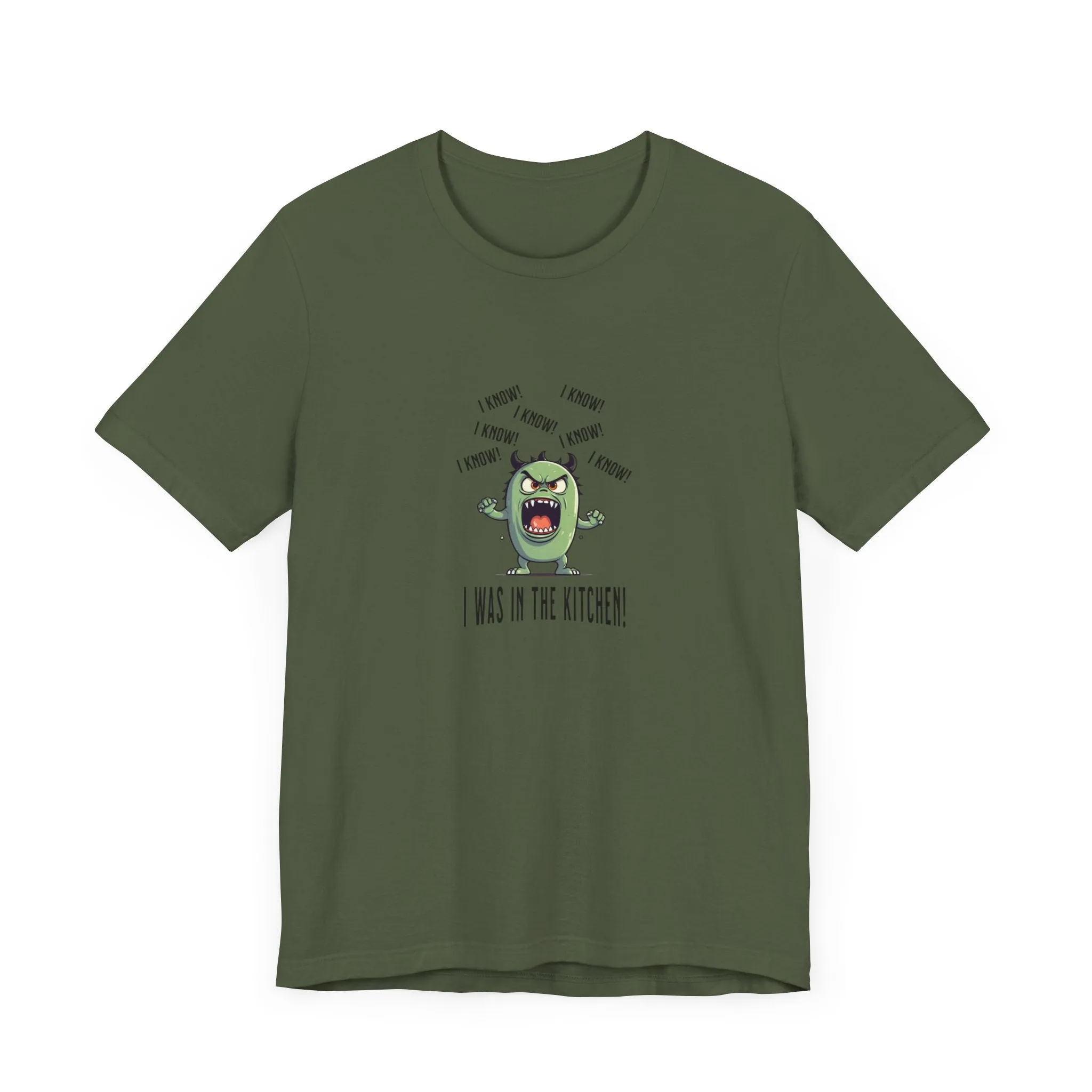 T-Shirt - Angry Monster Pickleball 'I Know, I'm in the Kitchen'