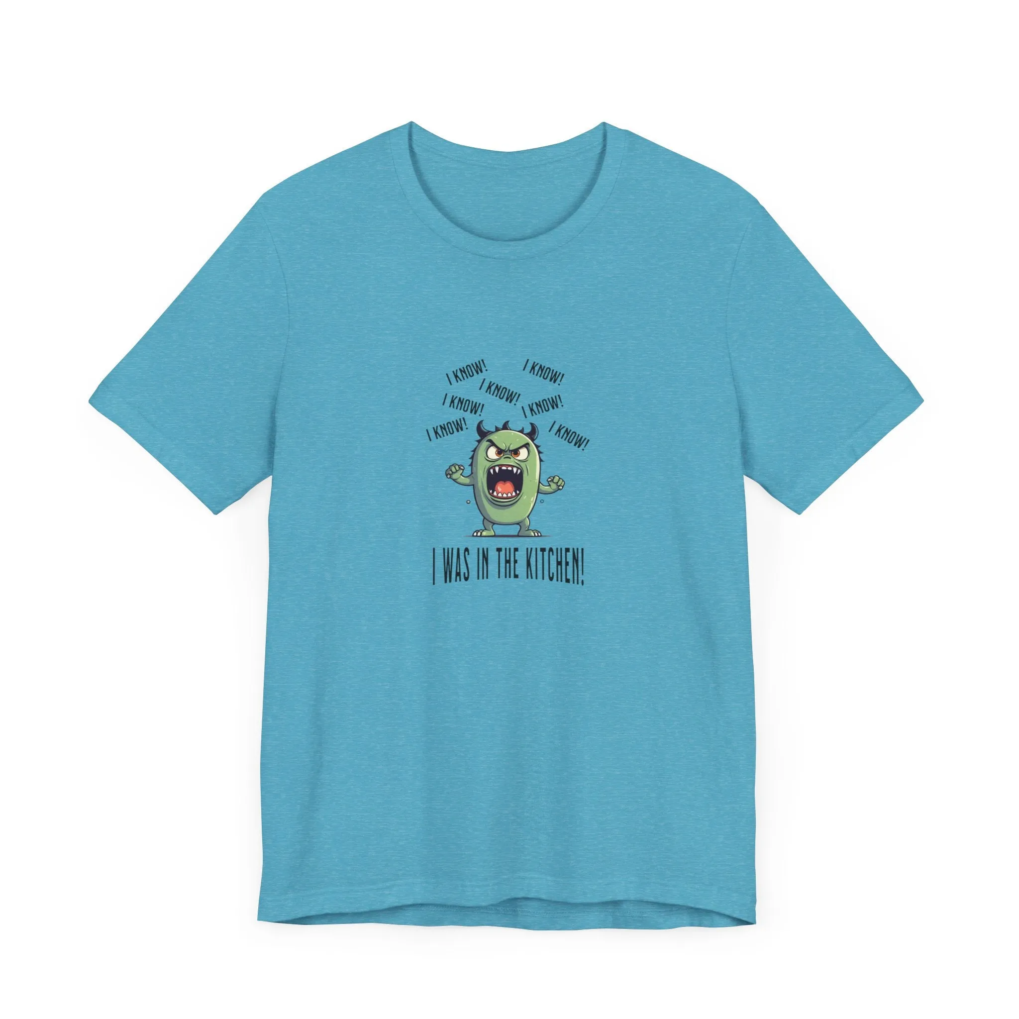 T-Shirt - Angry Monster Pickleball 'I Know, I'm in the Kitchen'