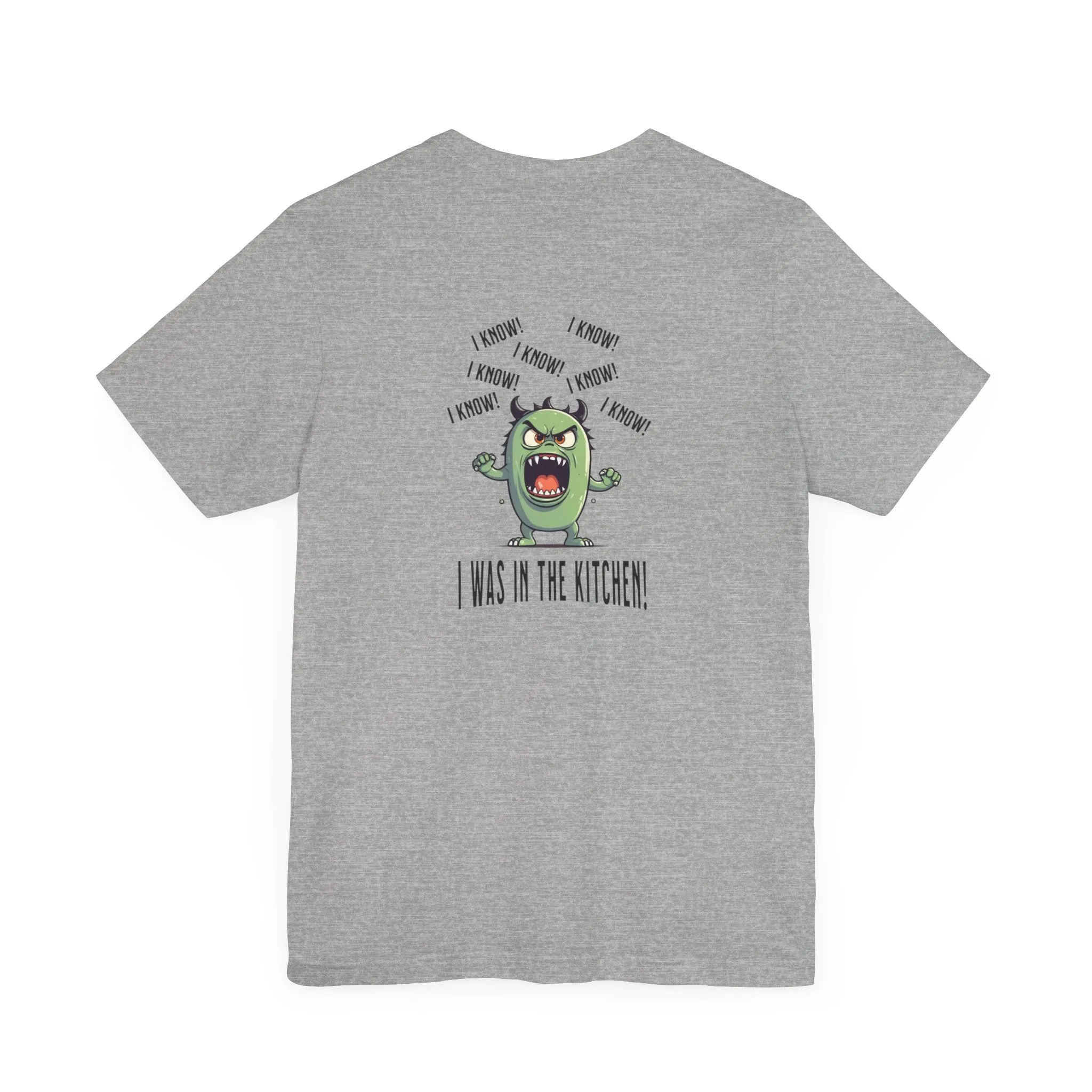 T-Shirt - Angry Monster Pickleball 'I Know, I'm in the Kitchen'