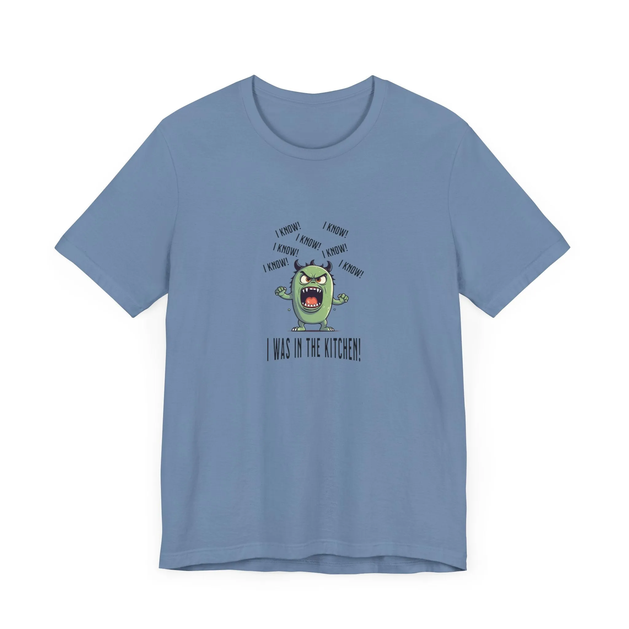 T-Shirt - Angry Monster Pickleball 'I Know, I'm in the Kitchen'