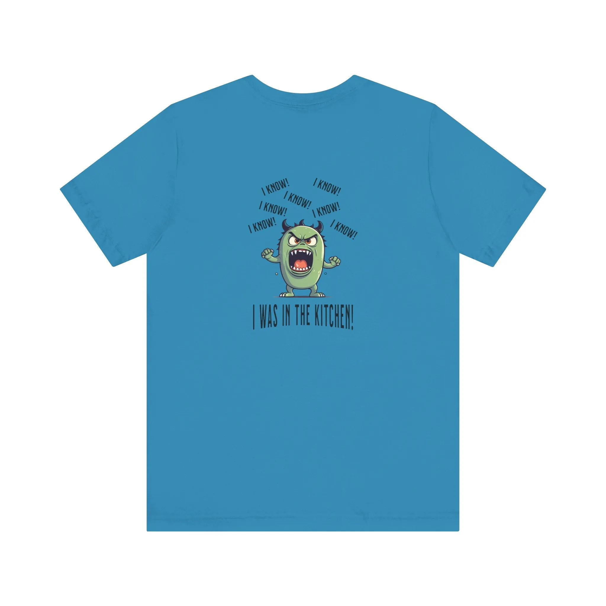 T-Shirt - Angry Monster Pickleball 'I Know, I'm in the Kitchen'