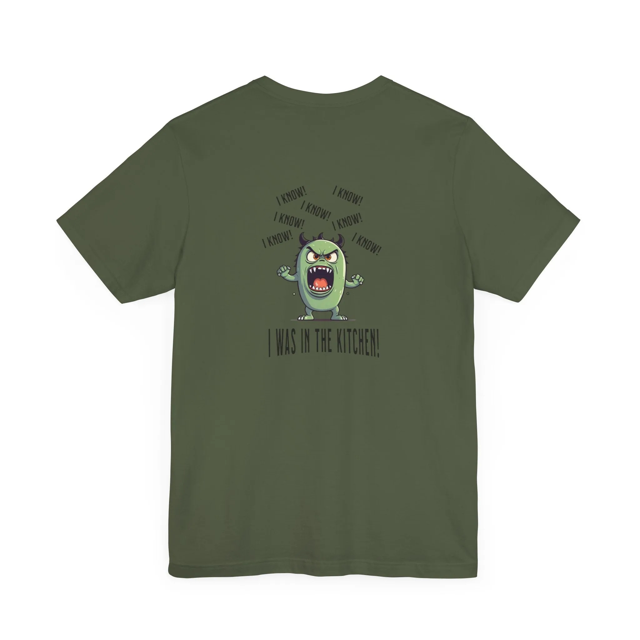 T-Shirt - Angry Monster Pickleball 'I Know, I'm in the Kitchen'