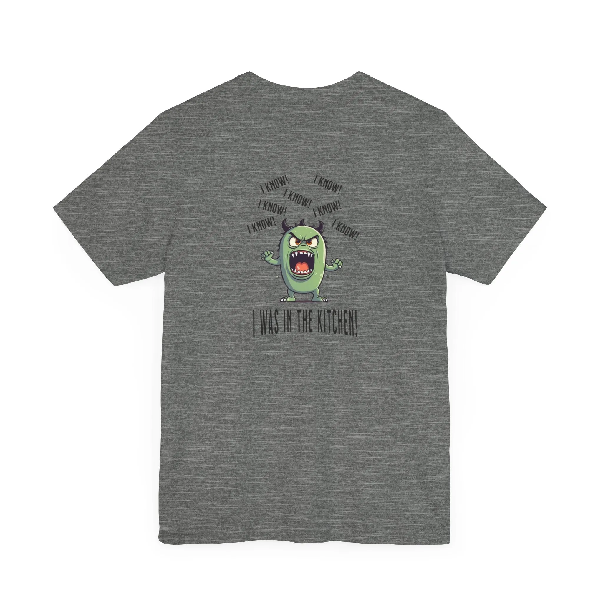 T-Shirt - Angry Monster Pickleball 'I Know, I'm in the Kitchen'
