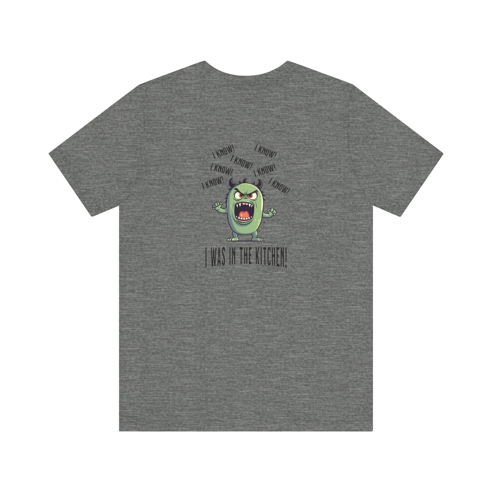 T-Shirt - Angry Monster Pickleball 'I Know, I'm in the Kitchen'
