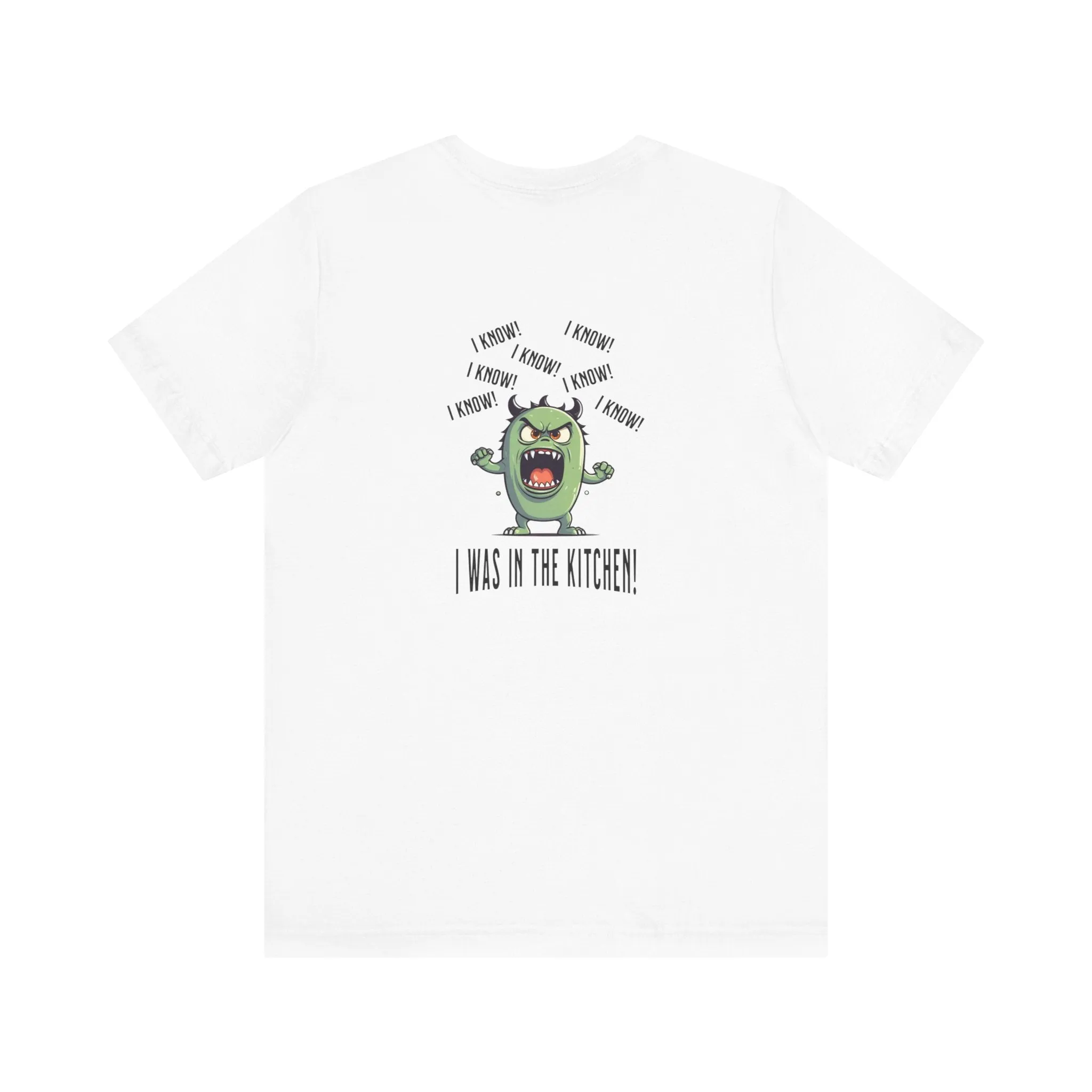 T-Shirt - Angry Monster Pickleball 'I Know, I'm in the Kitchen'