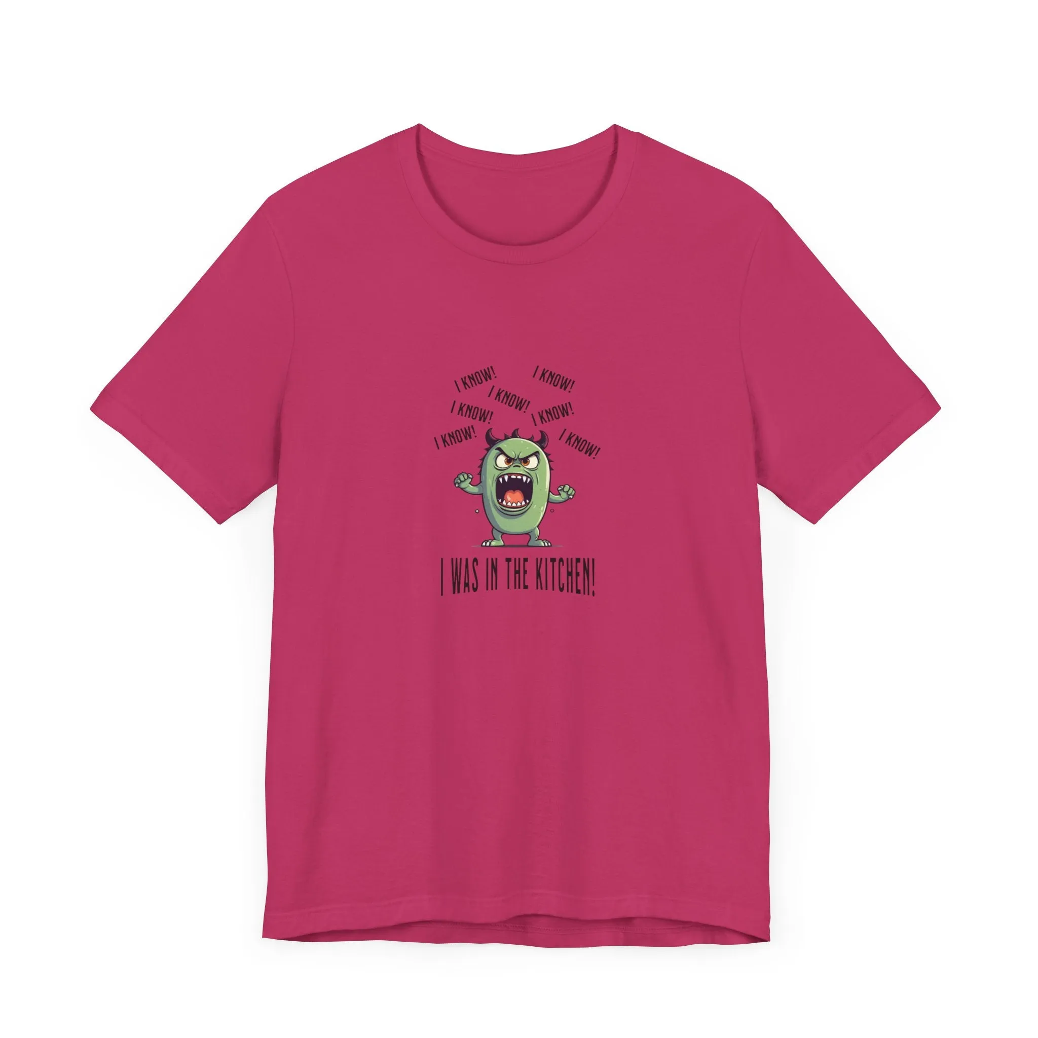 T-Shirt - Angry Monster Pickleball 'I Know, I'm in the Kitchen'