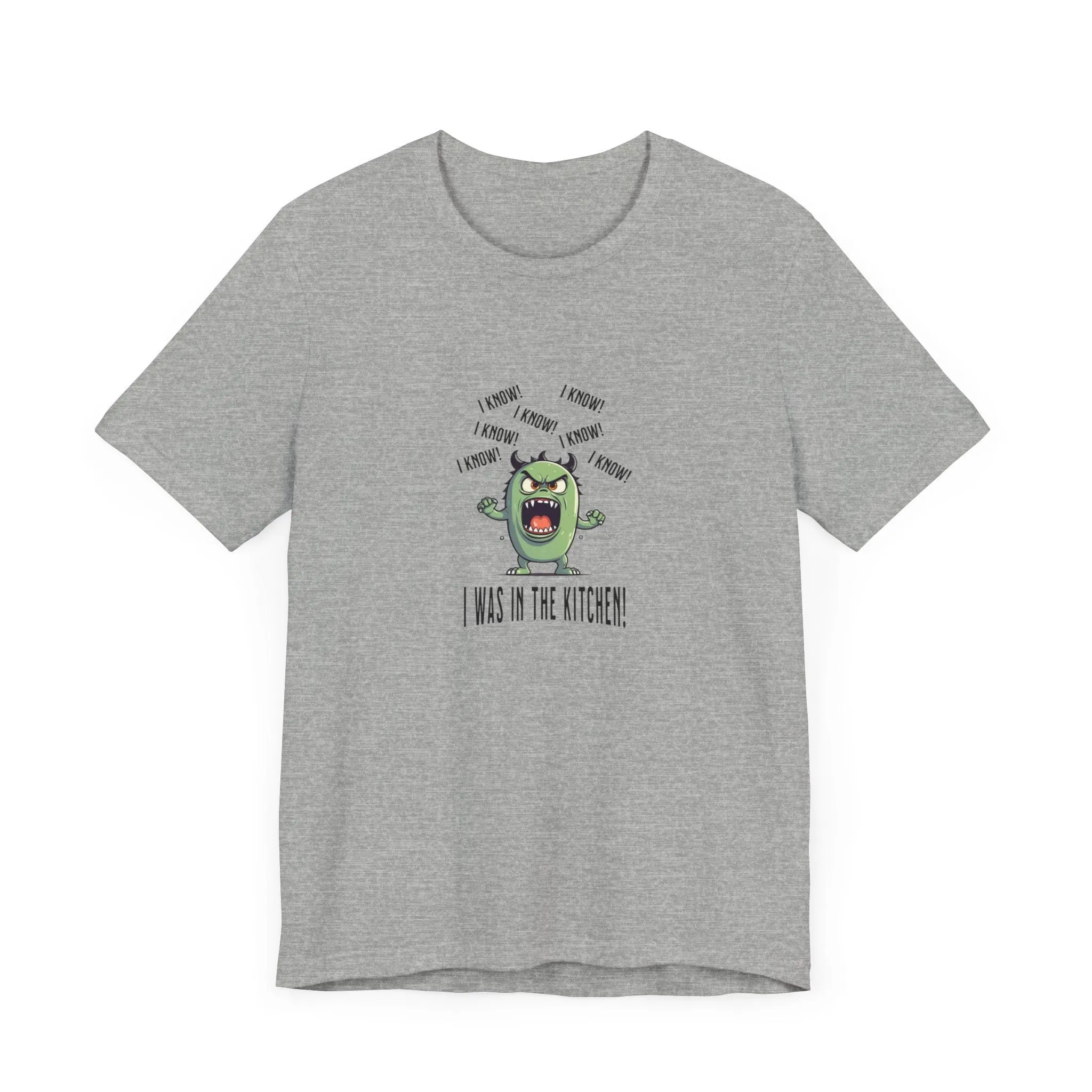 T-Shirt - Angry Monster Pickleball 'I Know, I'm in the Kitchen'