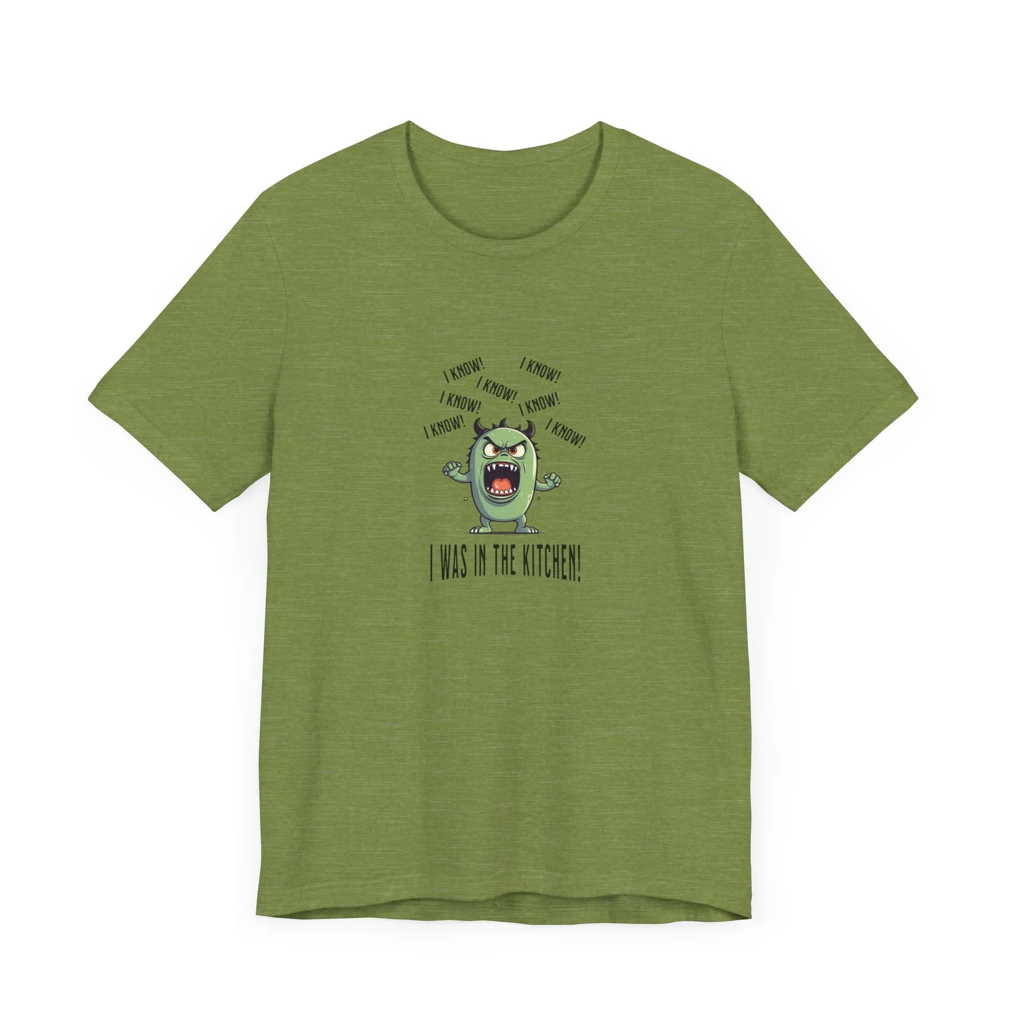 T-Shirt - Angry Monster Pickleball 'I Know, I'm in the Kitchen'