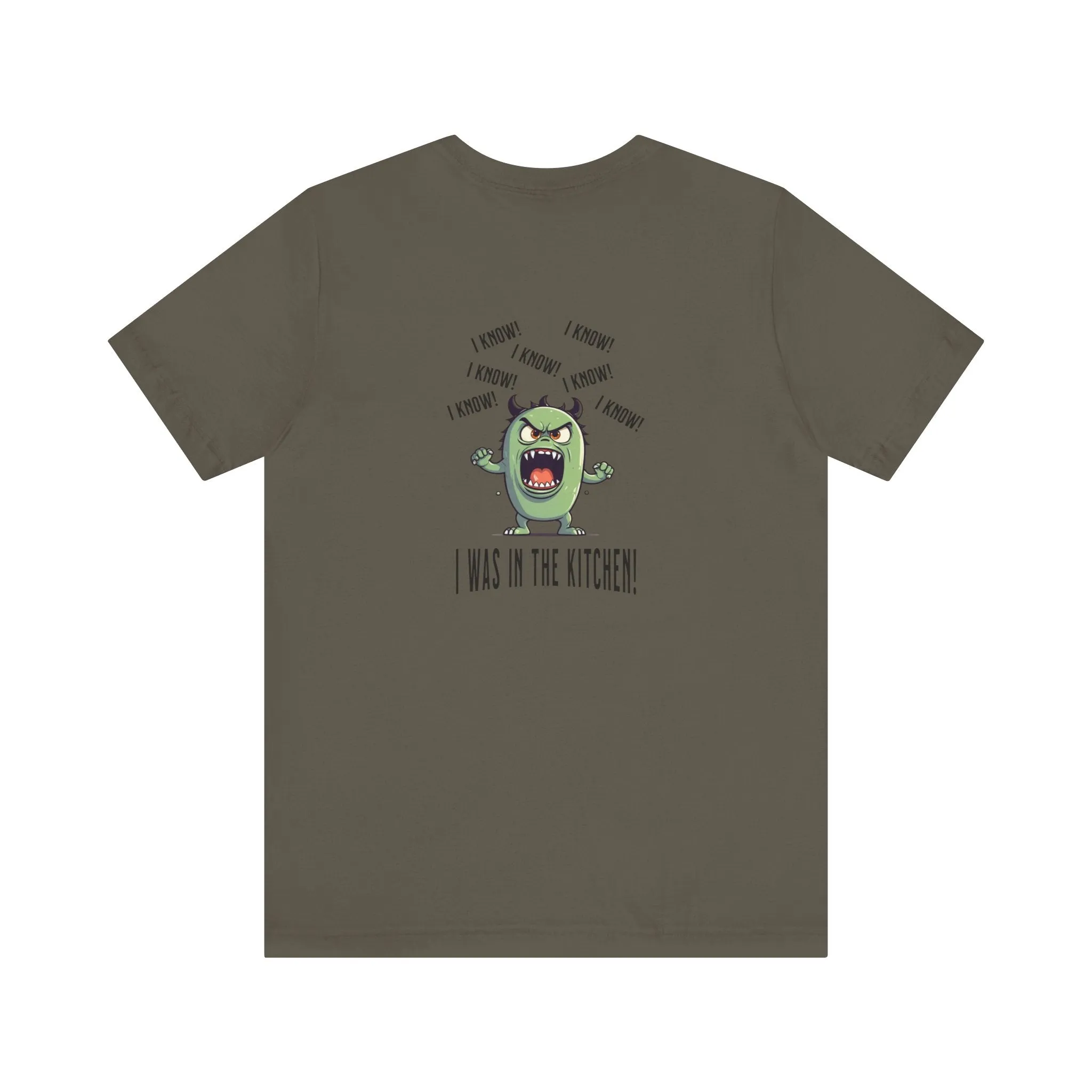 T-Shirt - Angry Monster Pickleball 'I Know, I'm in the Kitchen'