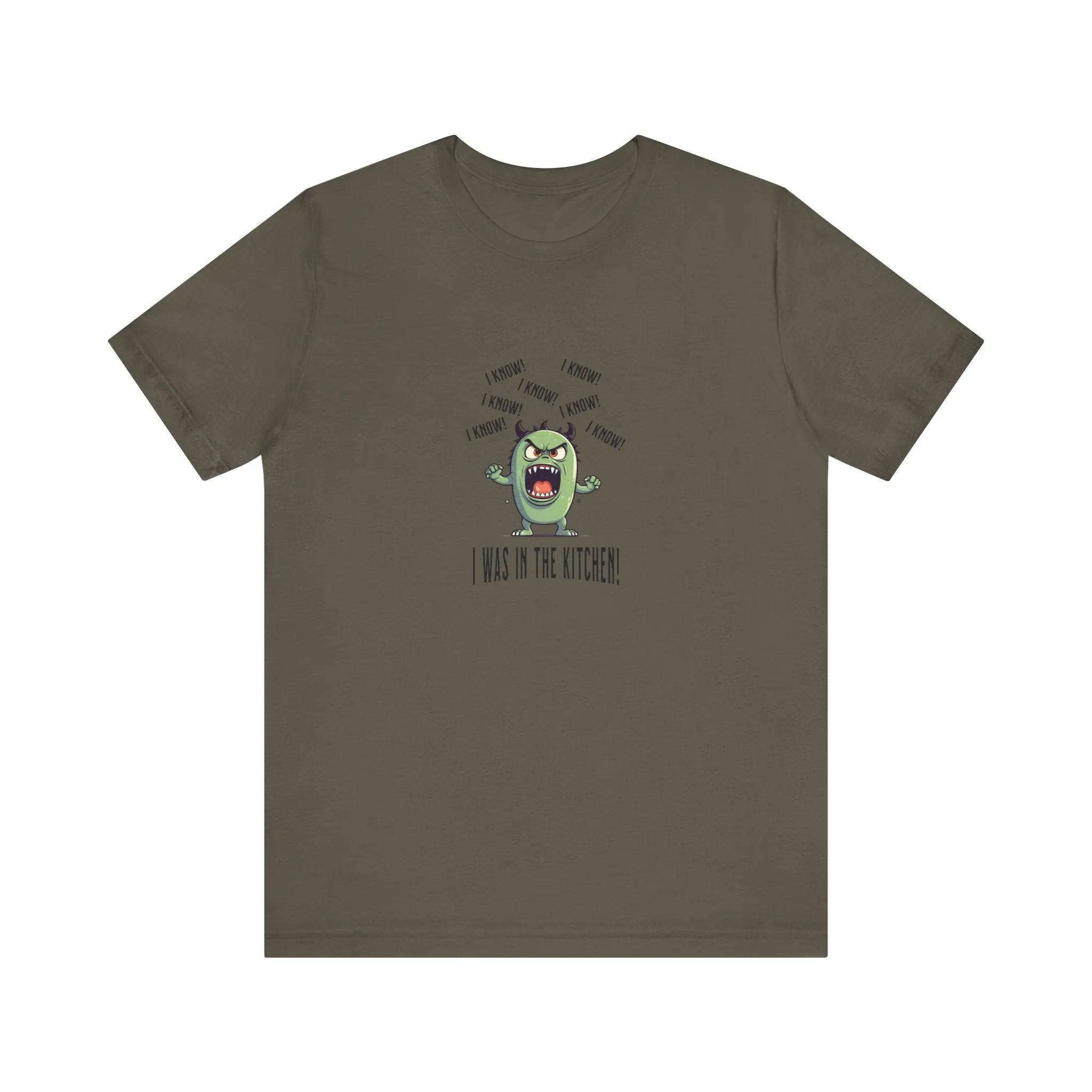 T-Shirt - Angry Monster Pickleball 'I Know, I'm in the Kitchen'