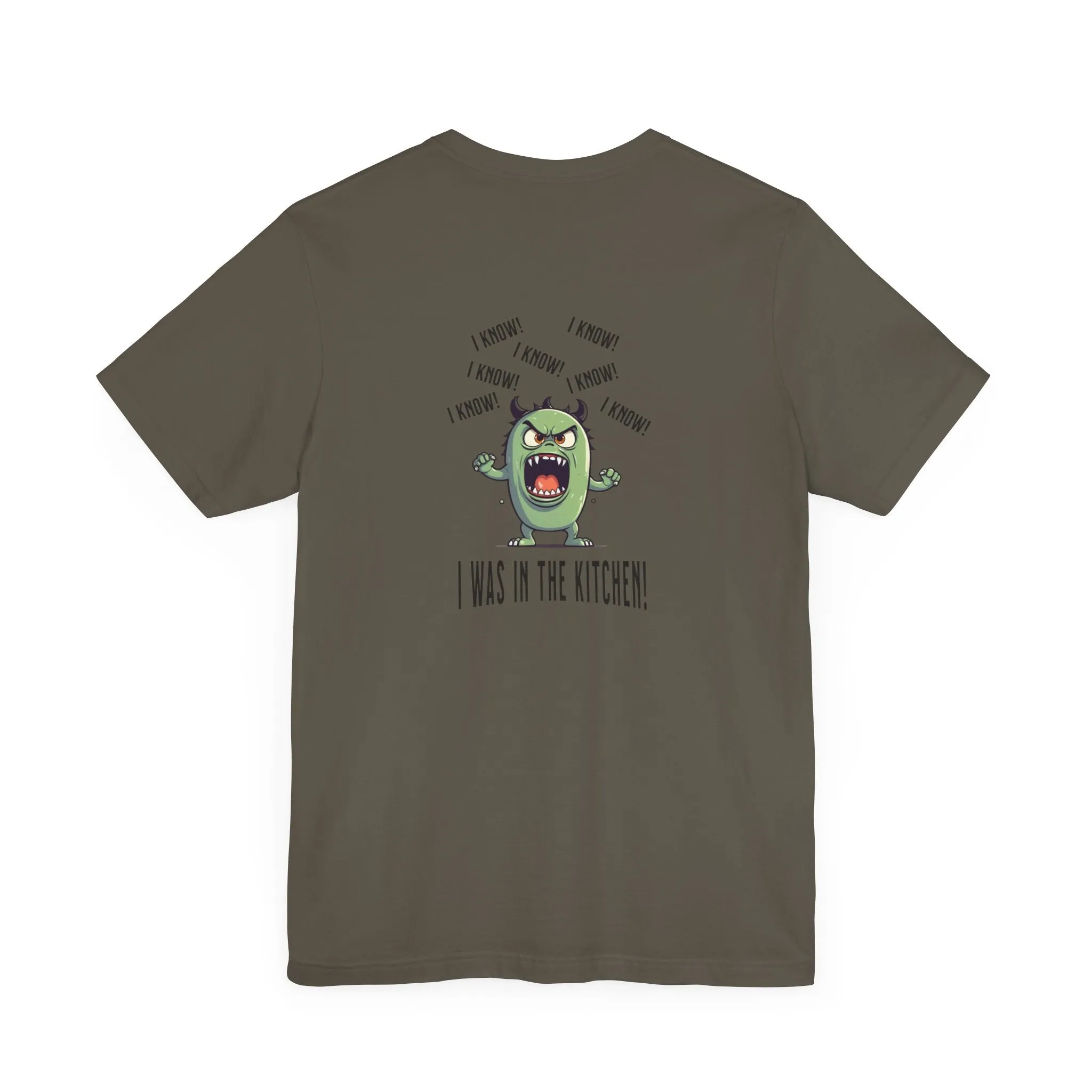 T-Shirt - Angry Monster Pickleball 'I Know, I'm in the Kitchen'