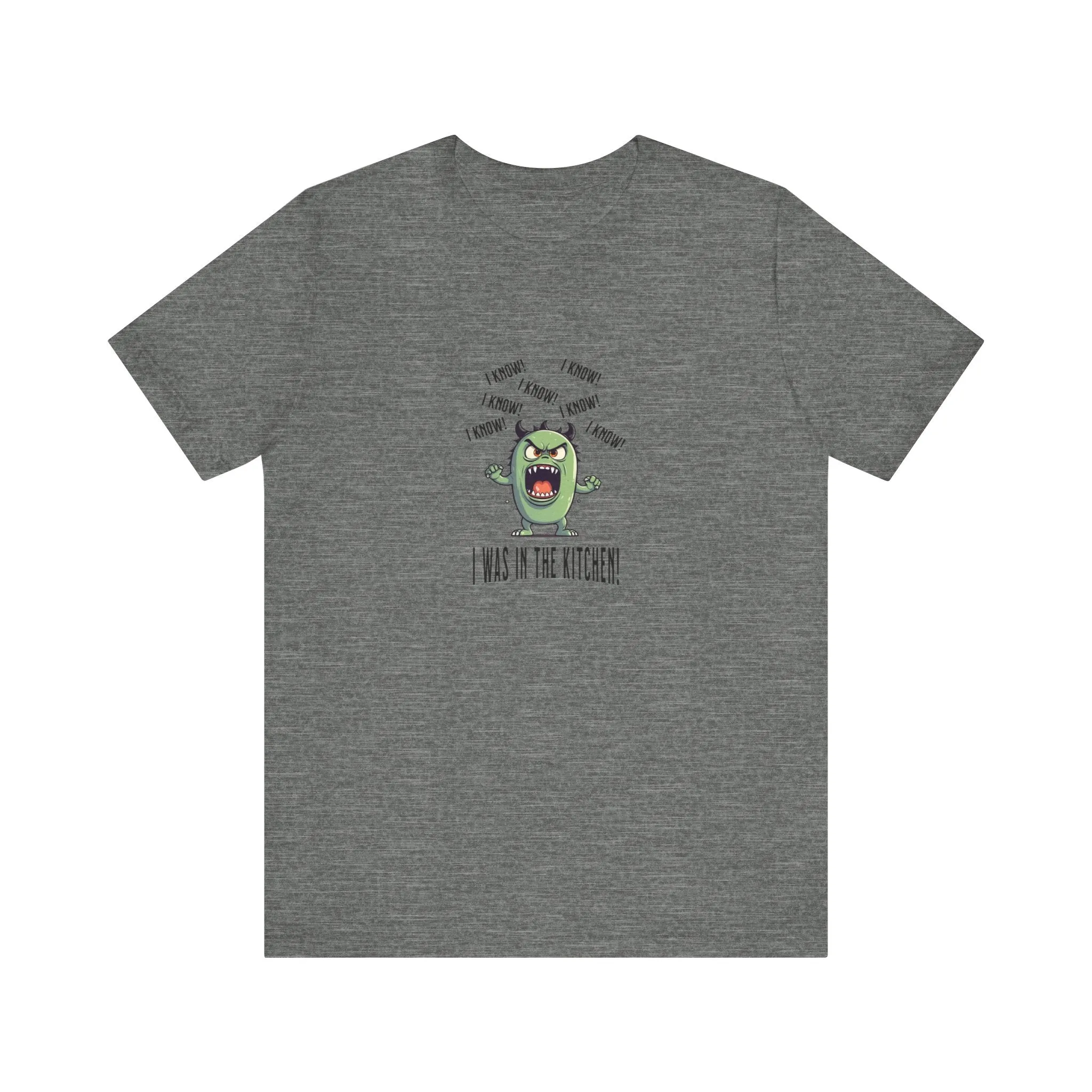 T-Shirt - Angry Monster Pickleball 'I Know, I'm in the Kitchen'
