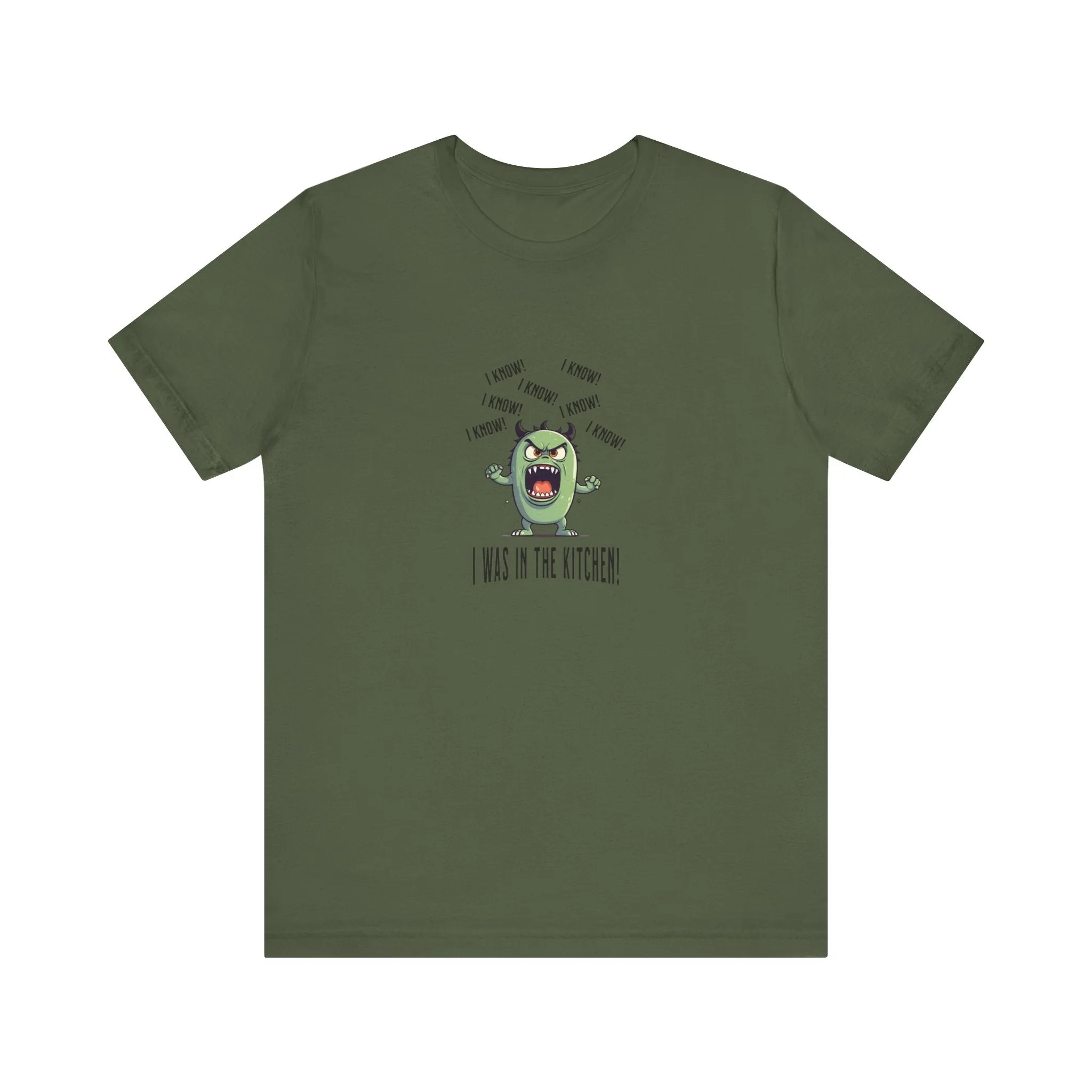 T-Shirt - Angry Monster Pickleball 'I Know, I'm in the Kitchen'