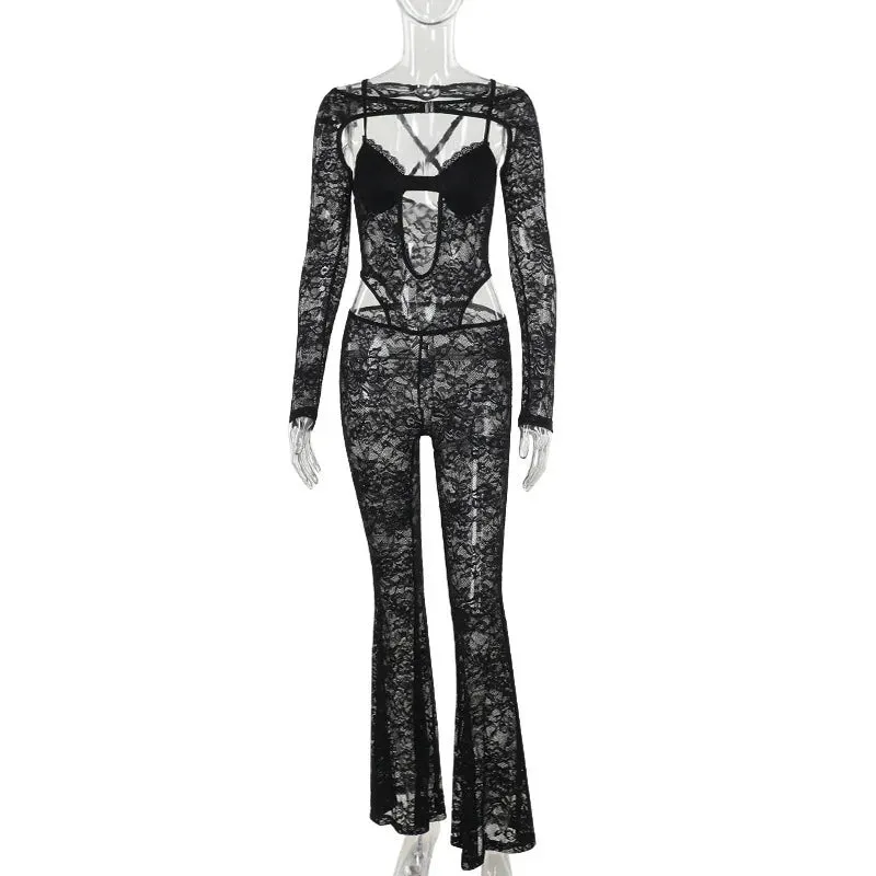 Vibrant Lace Jumpsuit